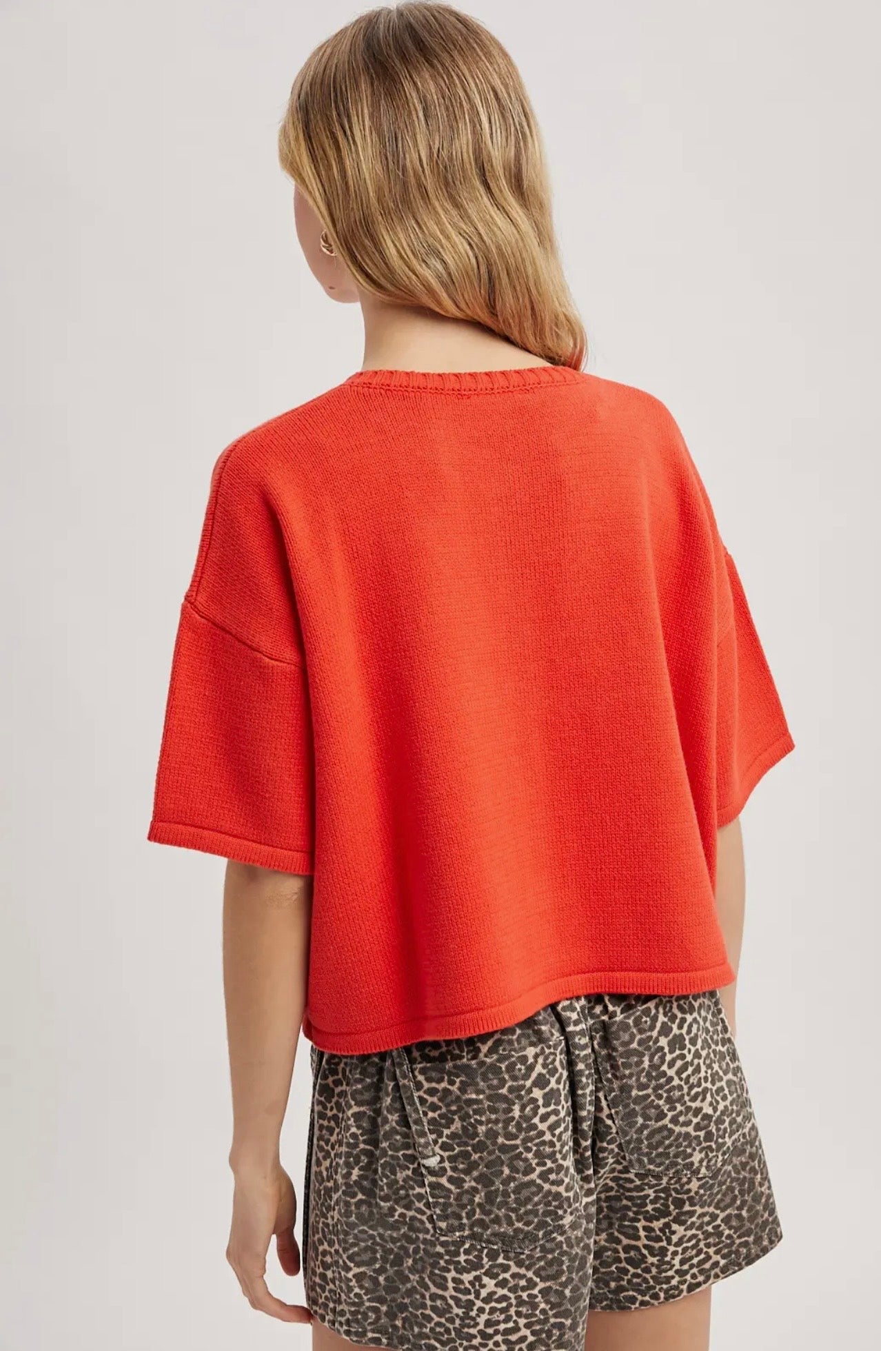 Red Wishlist Sweater