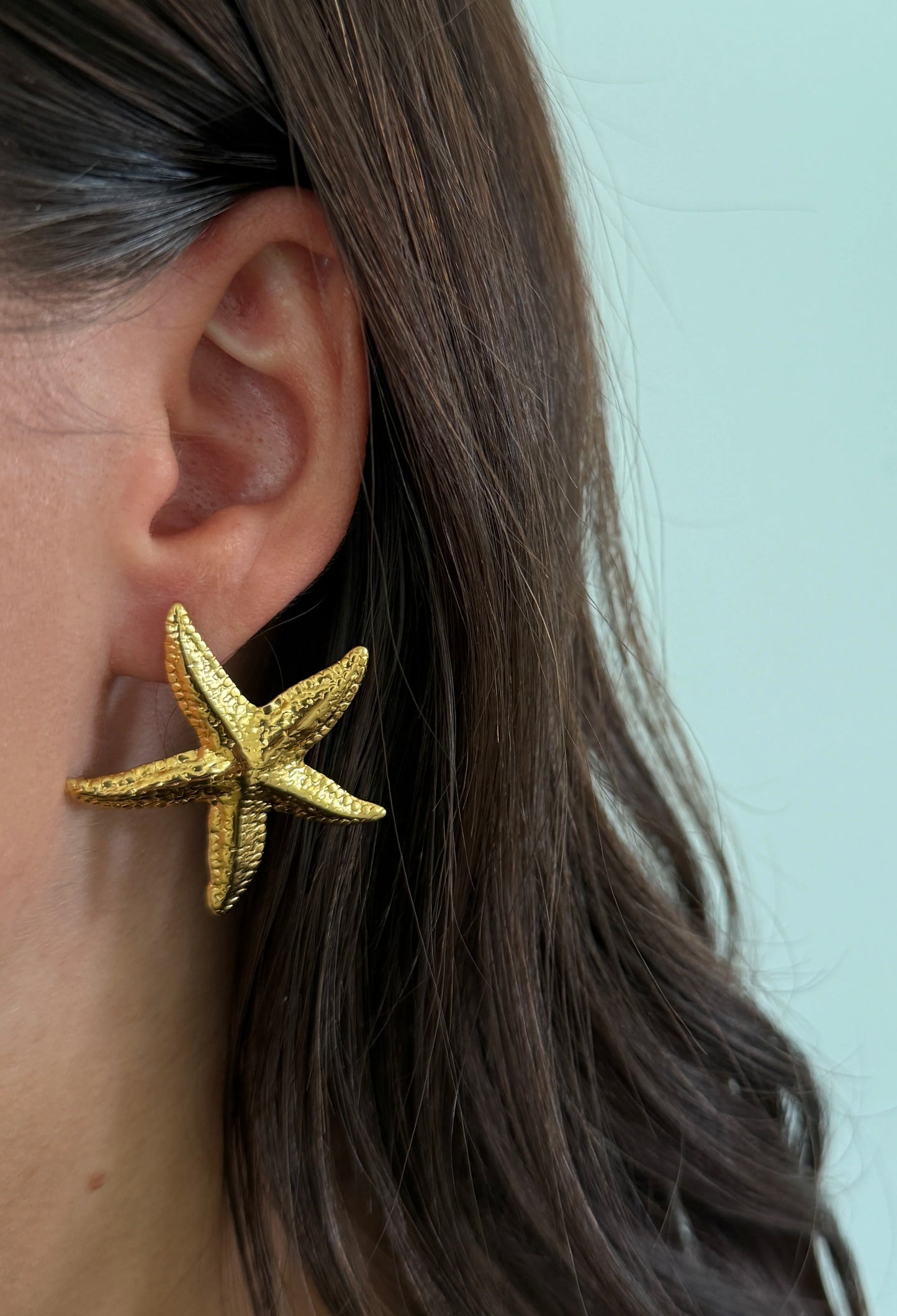 Large Starfish Earrings