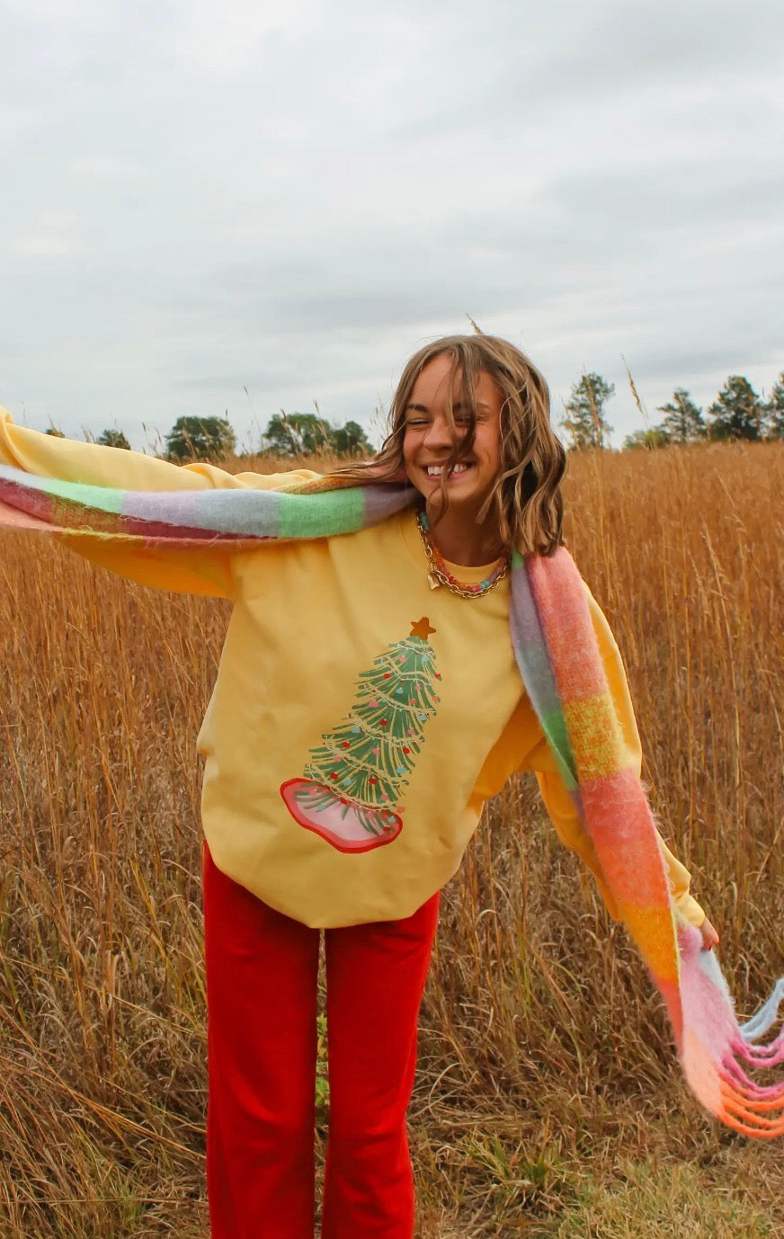 Festive Tree Pullover