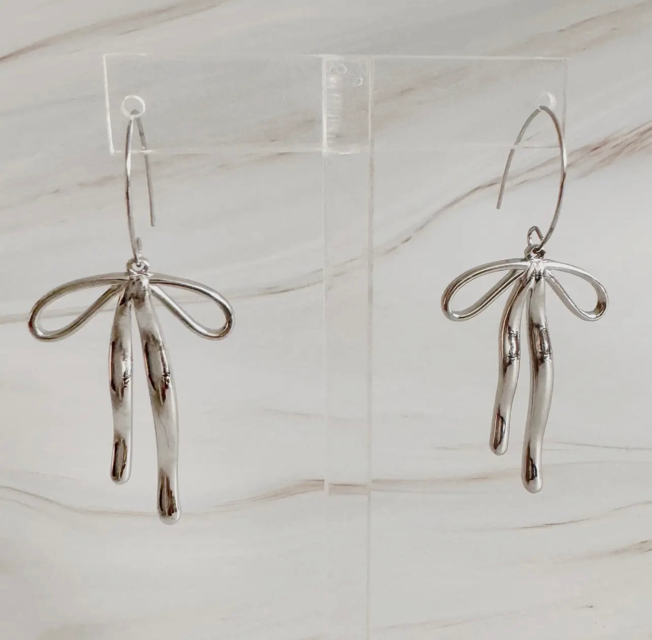 Bow Drop Earrings