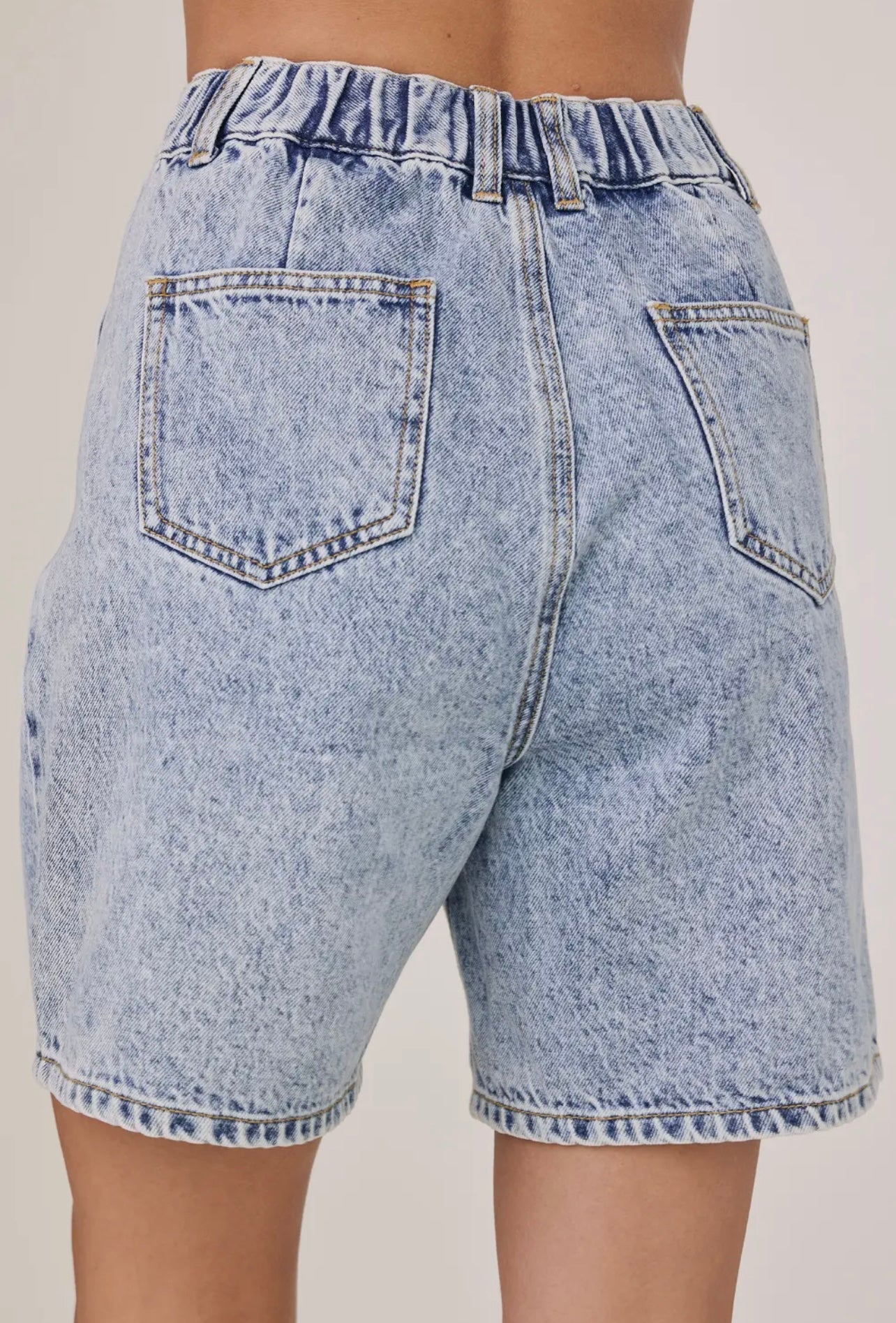 Boyfriend Denim Shorts