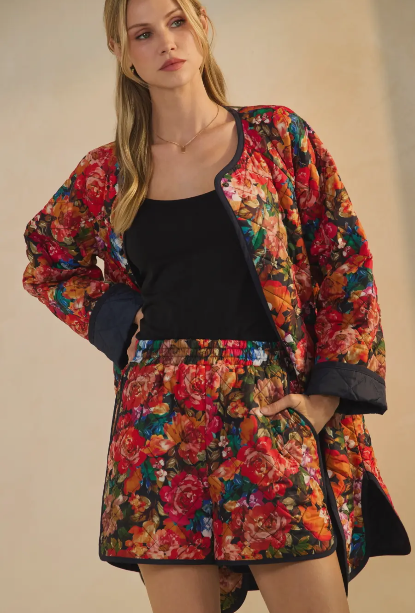 Floral Printed Shorts