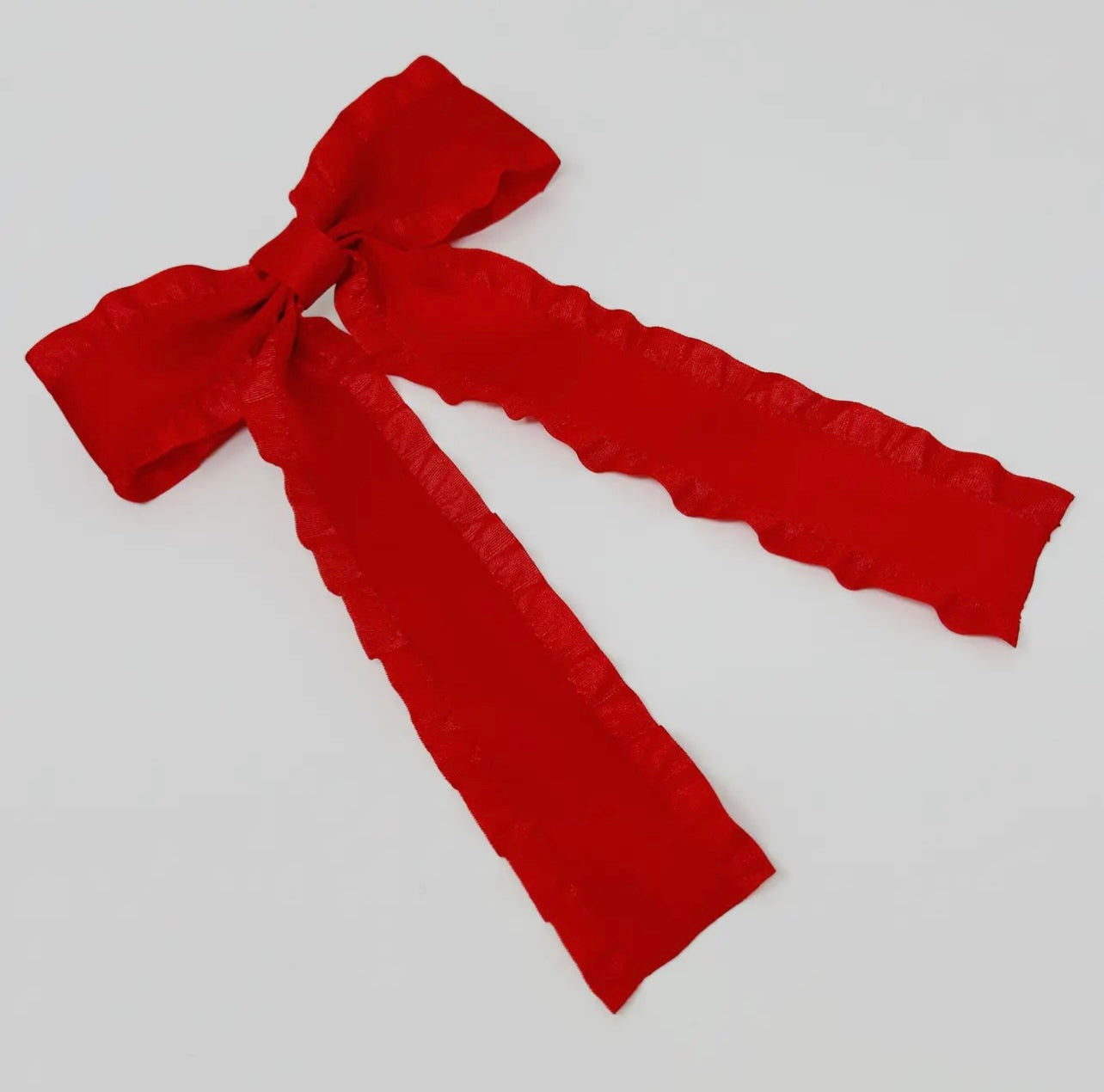 Frill Bow Hairclips