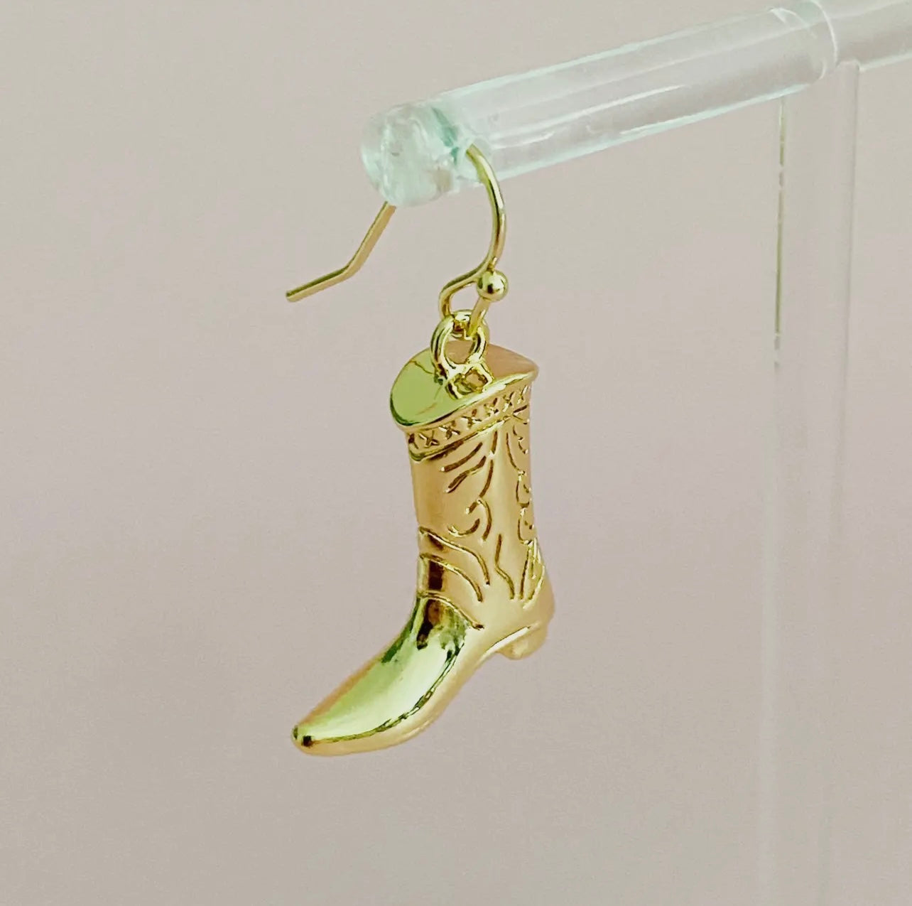 Cowgirl Bootie Dangle Earrings