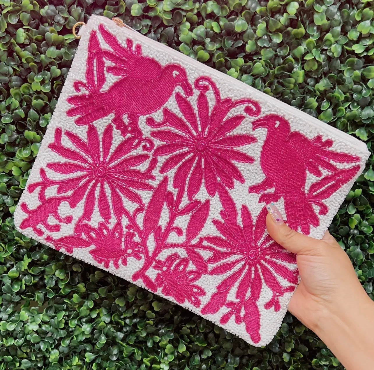 Vidanta Beaded Pouch