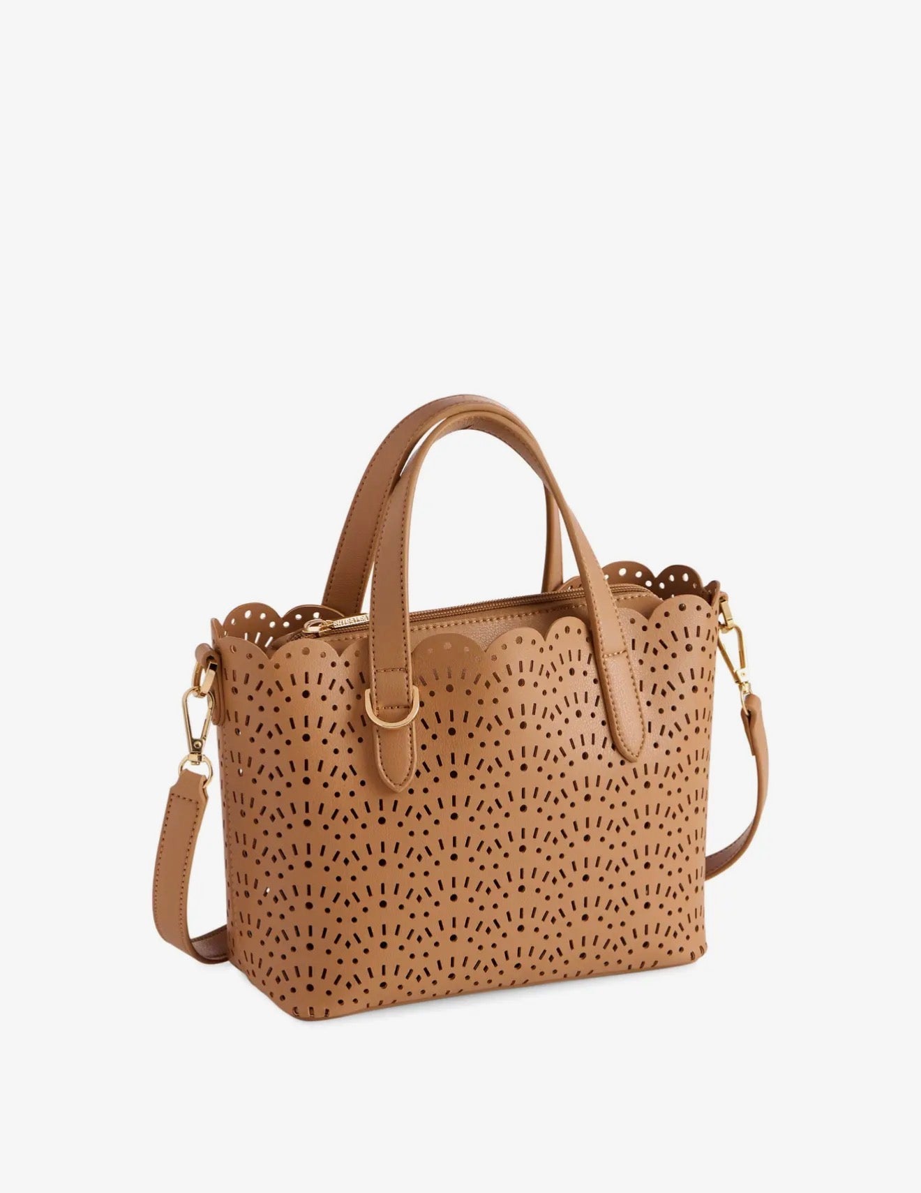 Eyelet Mini Tote