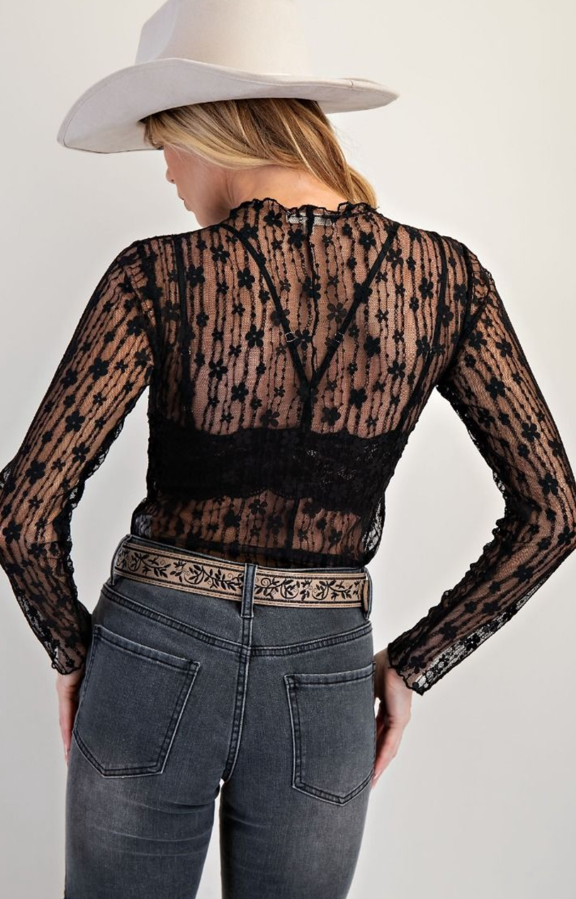Black Lace Mesh