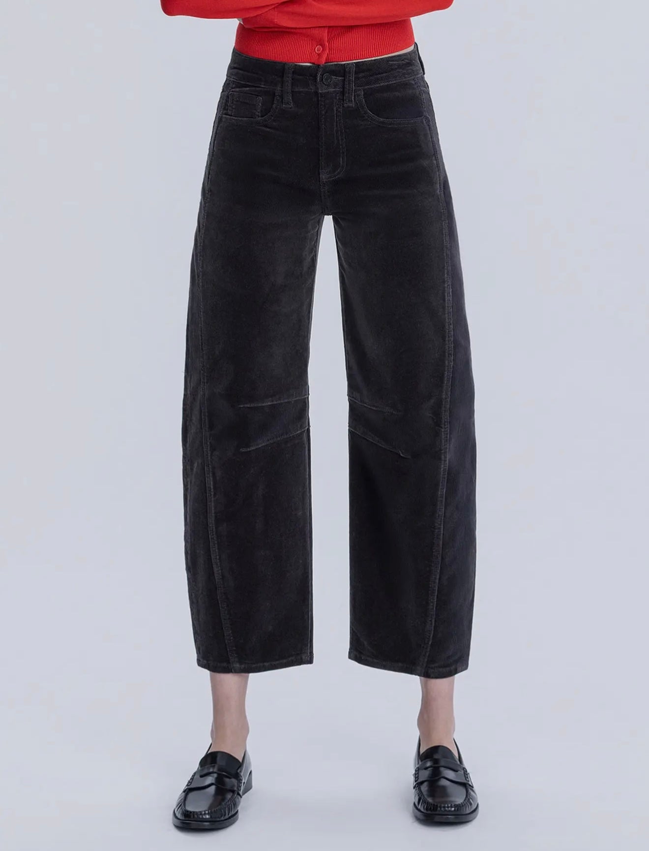 Corduroy Barrel Jeans