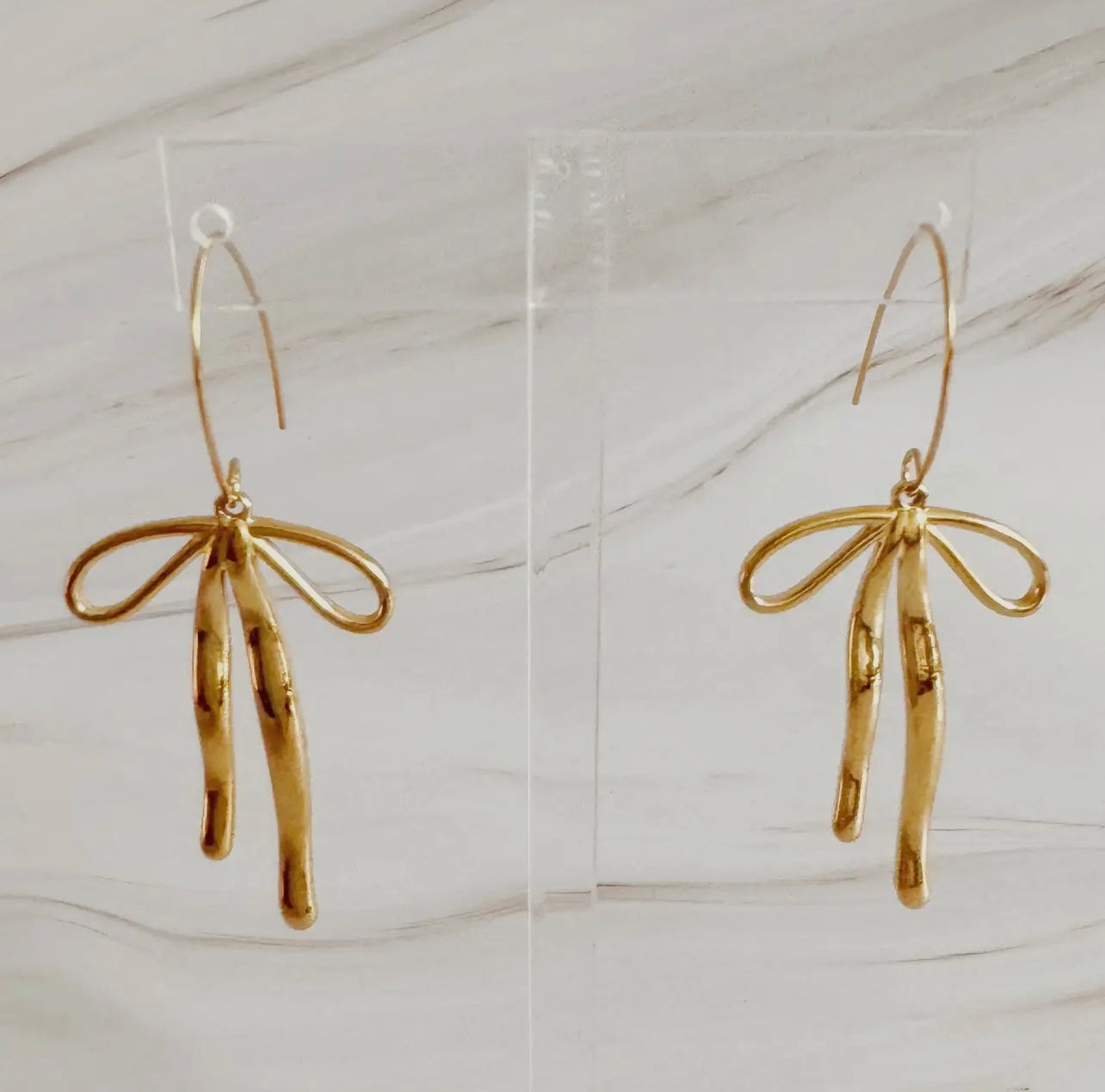 Bow Drop Earrings