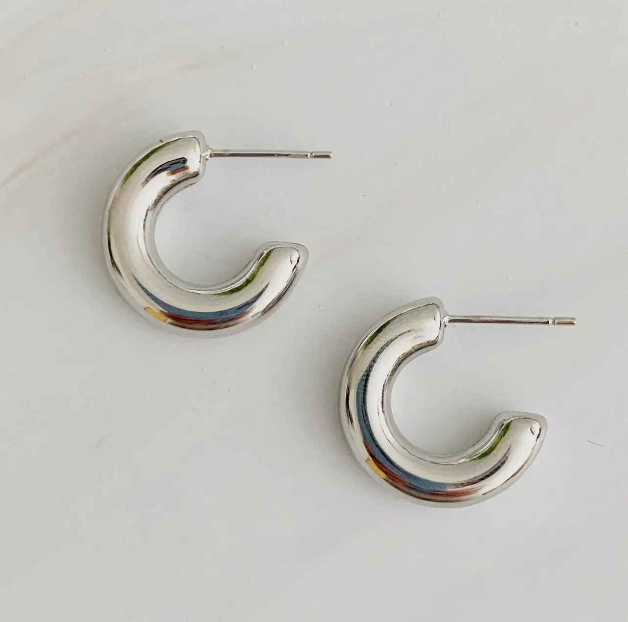 Small Chunky Hoops