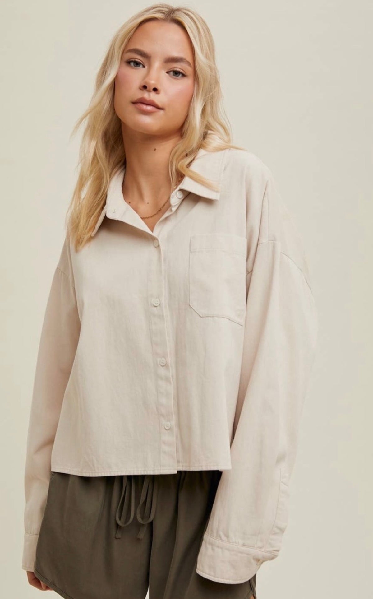 Wishlist Button Up