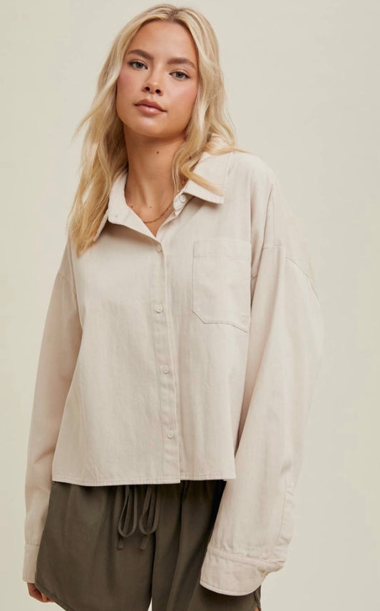 Wishlist Button Up