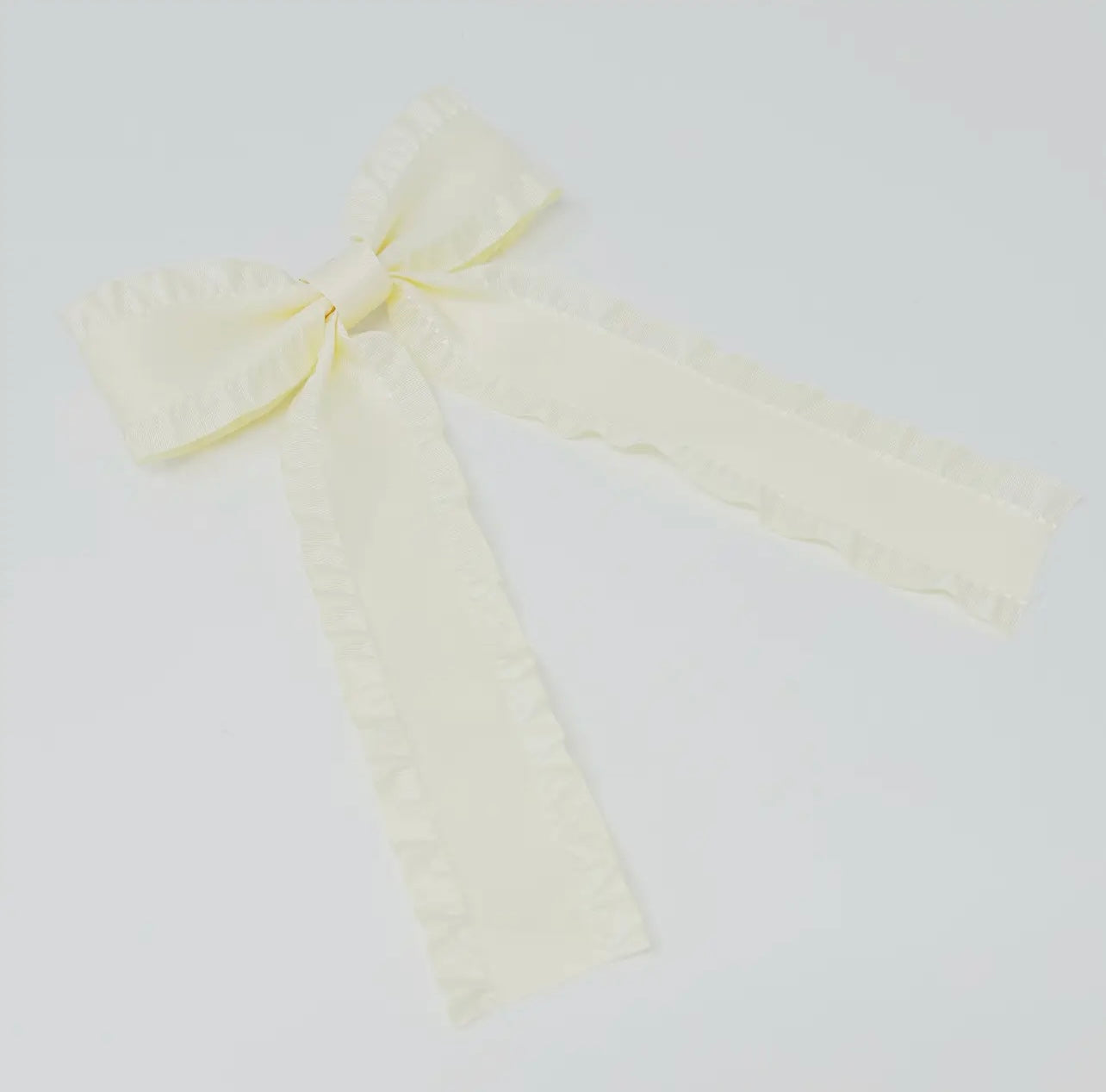 Frill Bow Hairclips