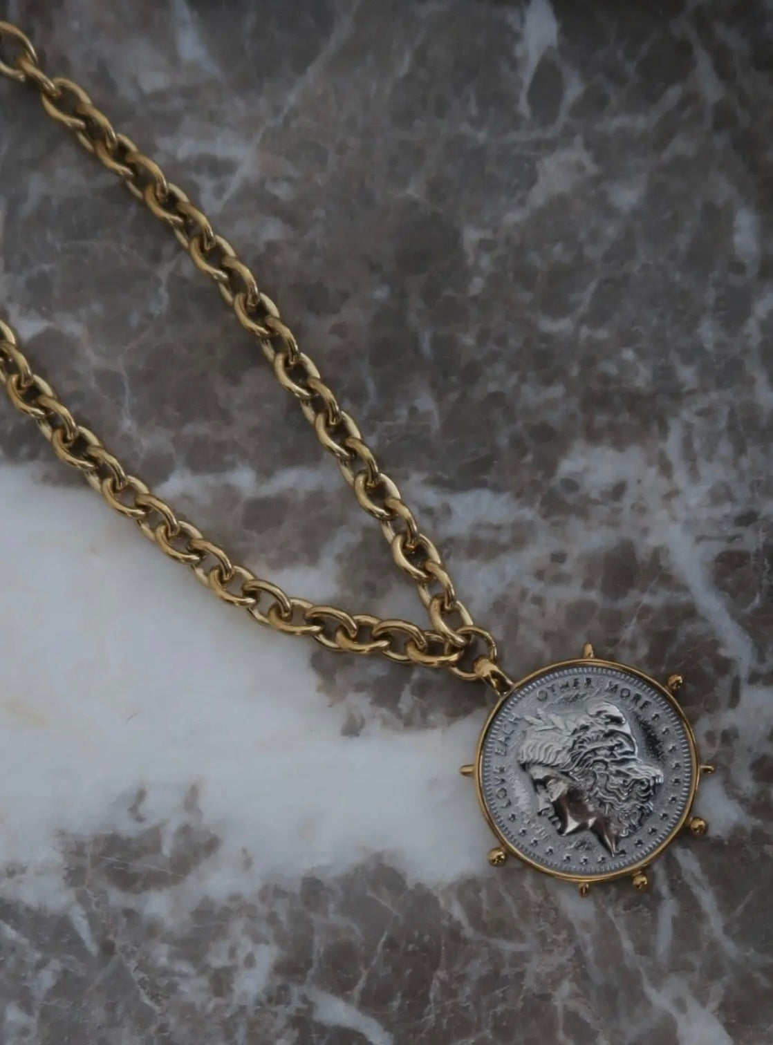 Coin Necklace- Mixed