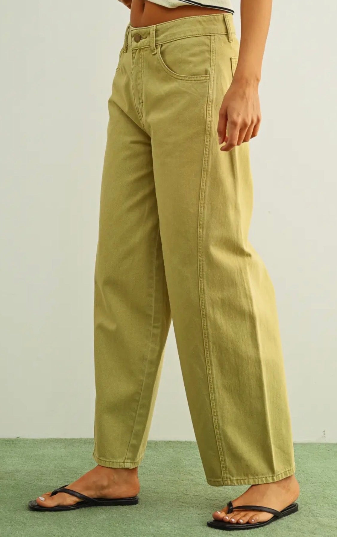 Chartreuse Trousers