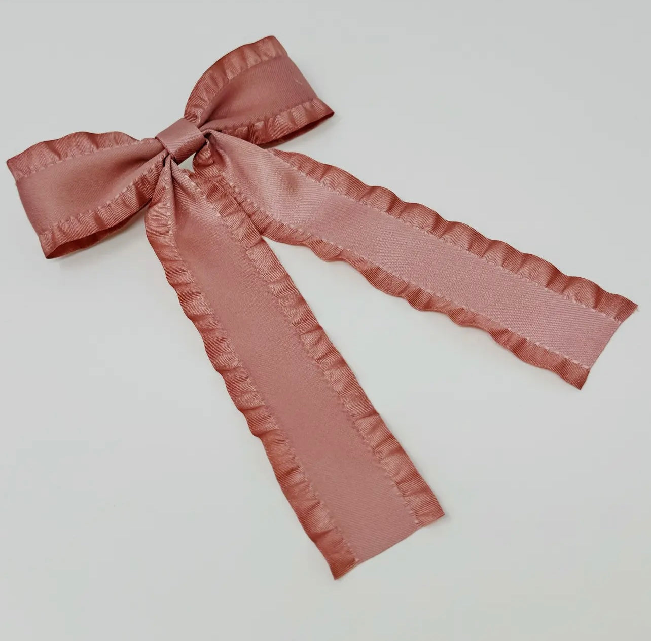 Frill Bow Hairclips