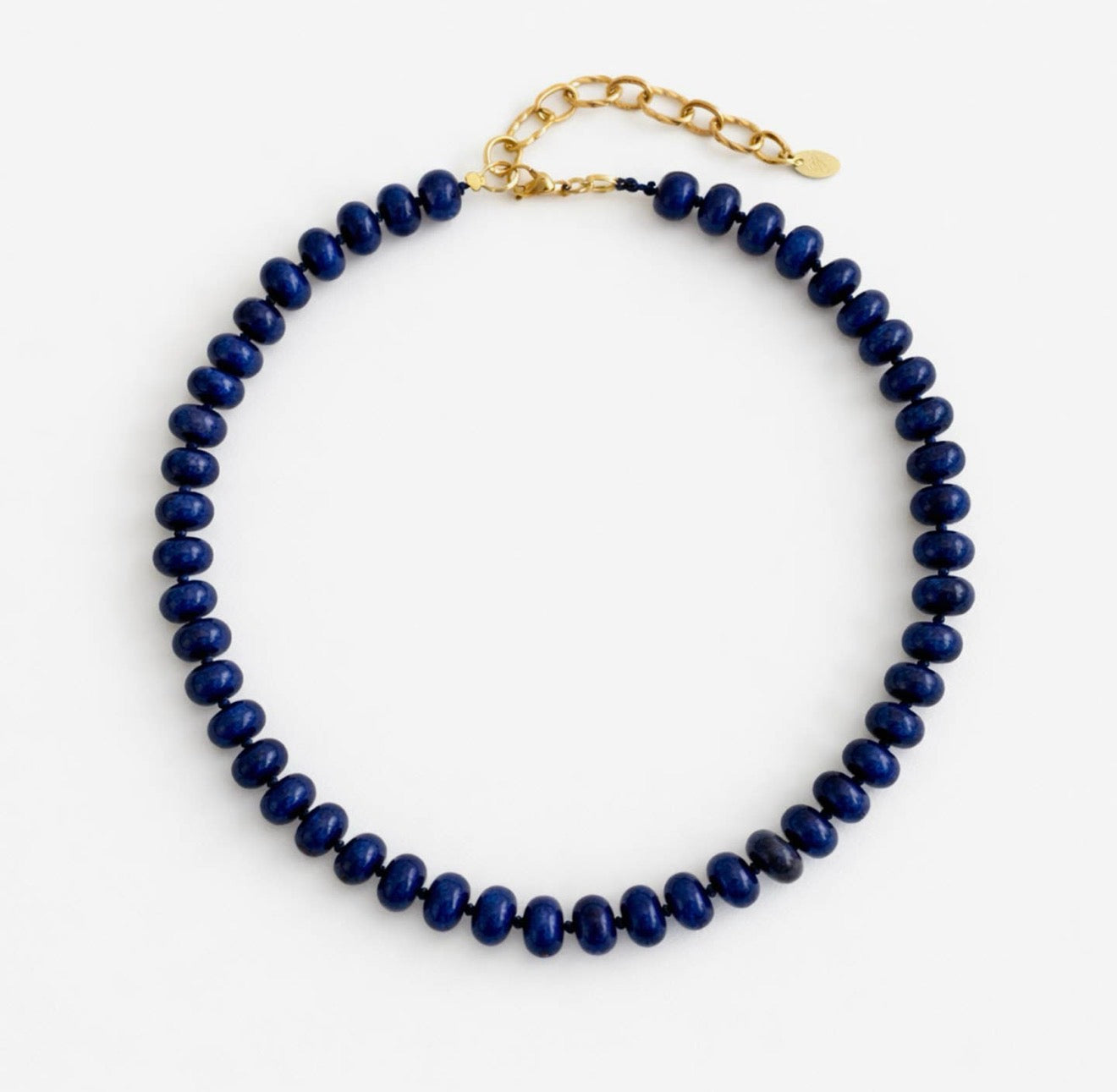 Refined Stone Bead Necklace