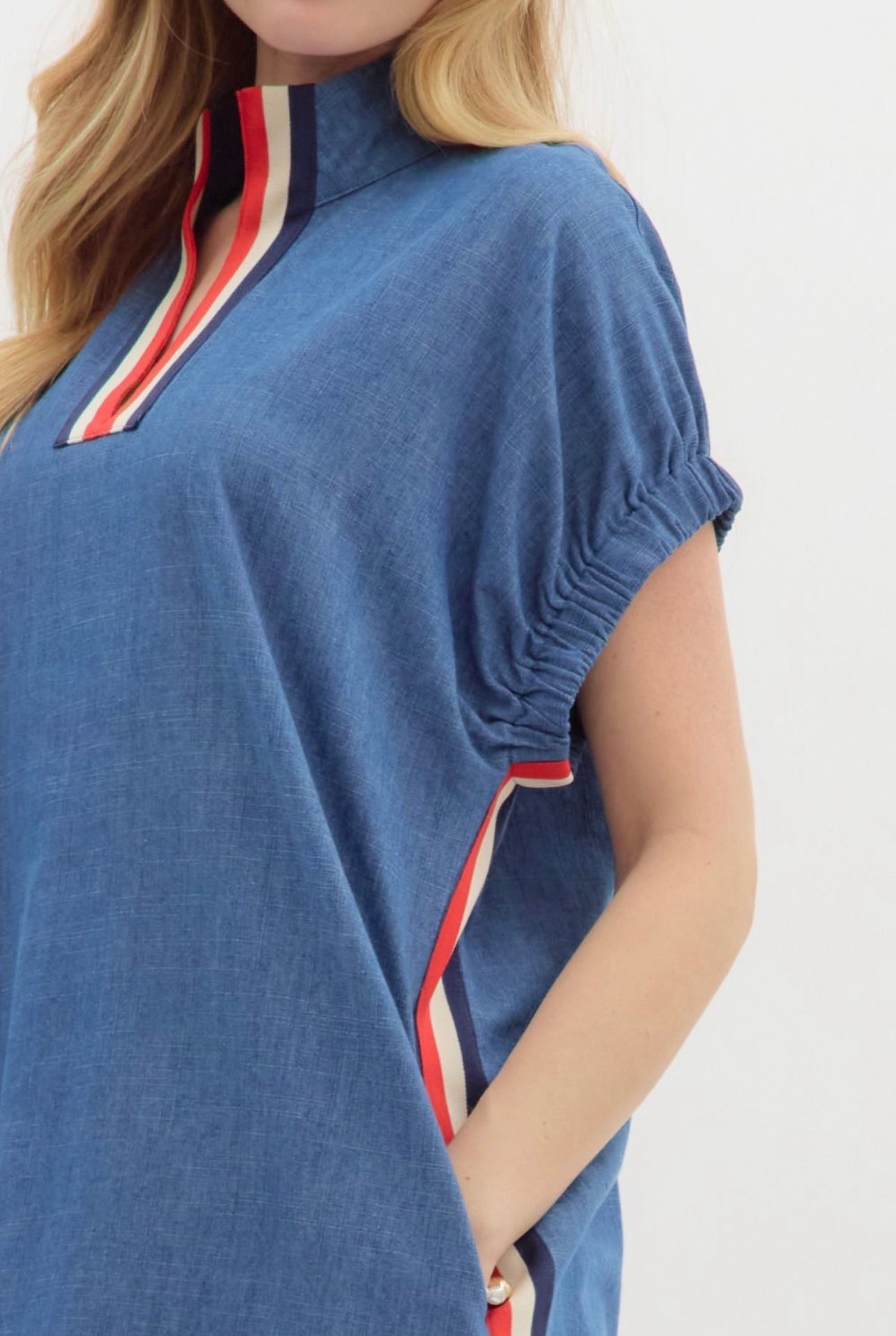 Collar Detail Dress