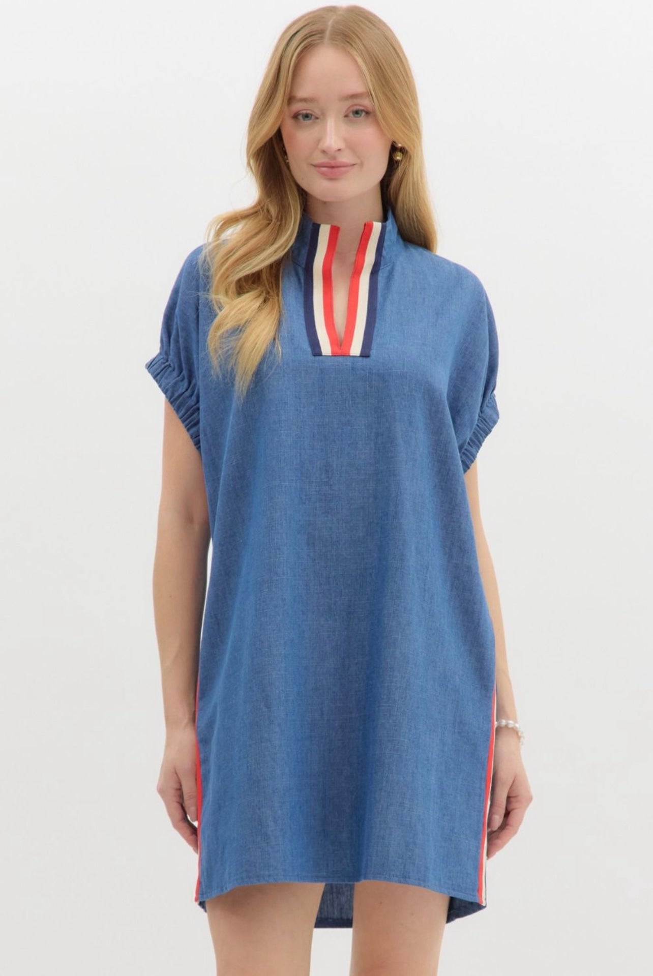 Collar Detail Dress