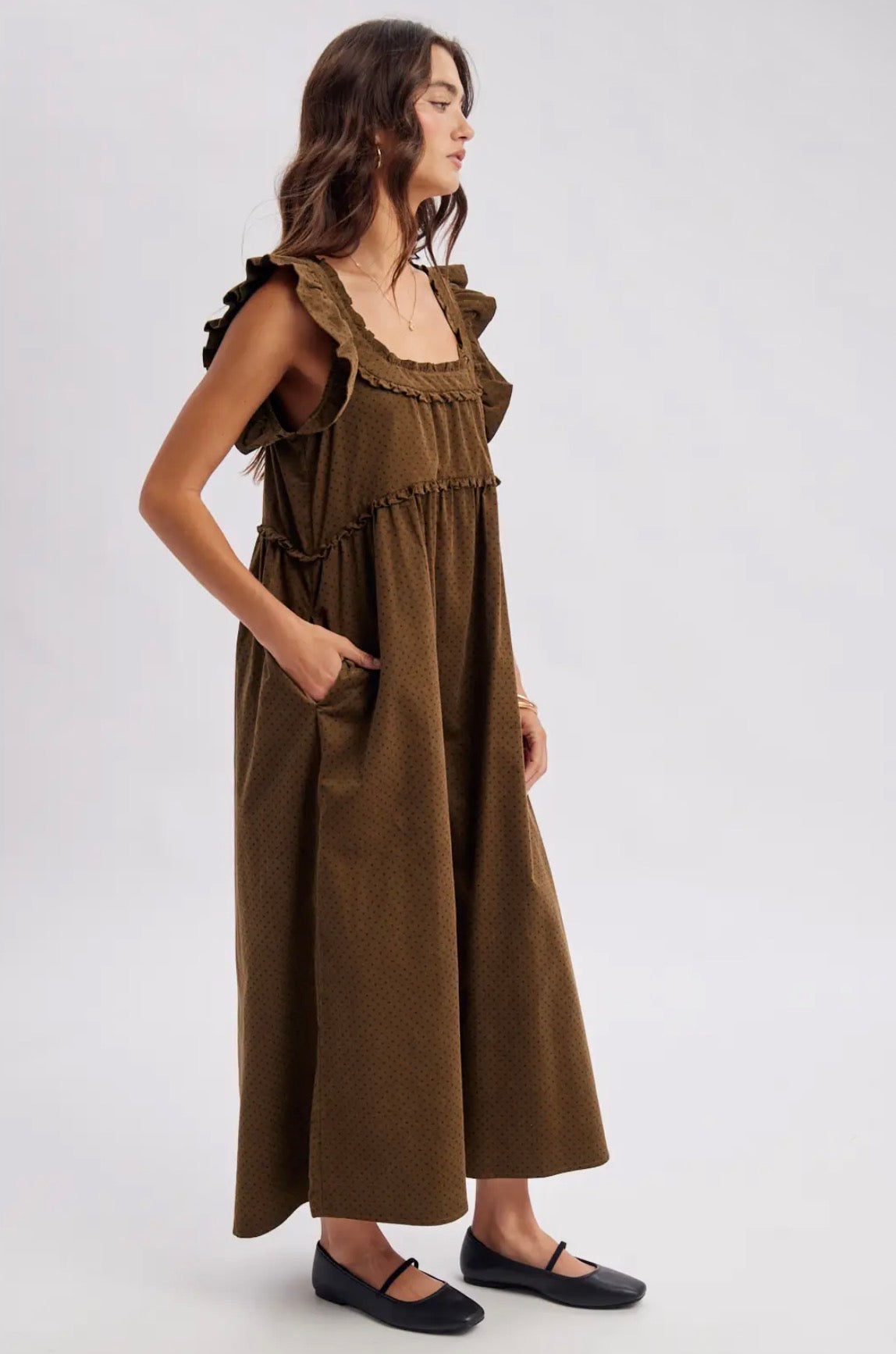 Corduroy Midi Dress