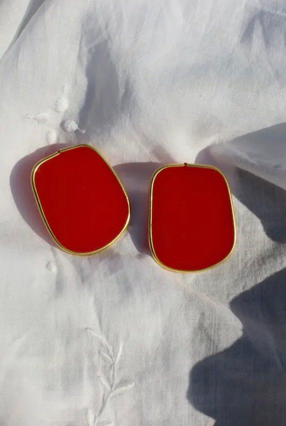 Resin Statement Earrings