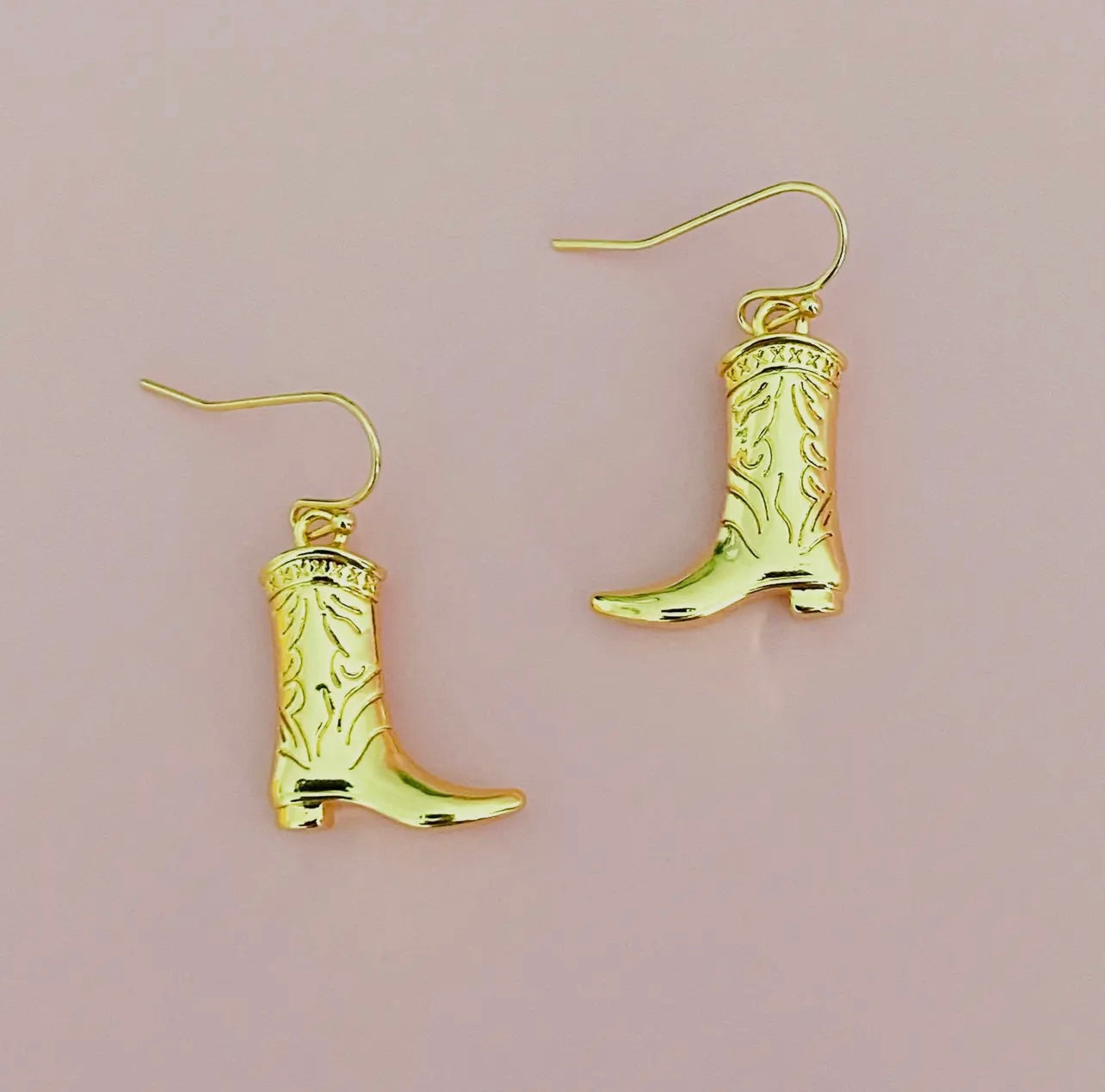 Cowgirl Bootie Dangle Earrings