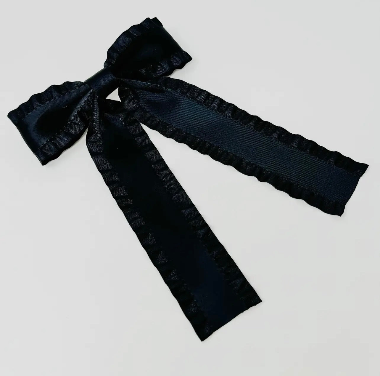 Frill Bow Hairclips