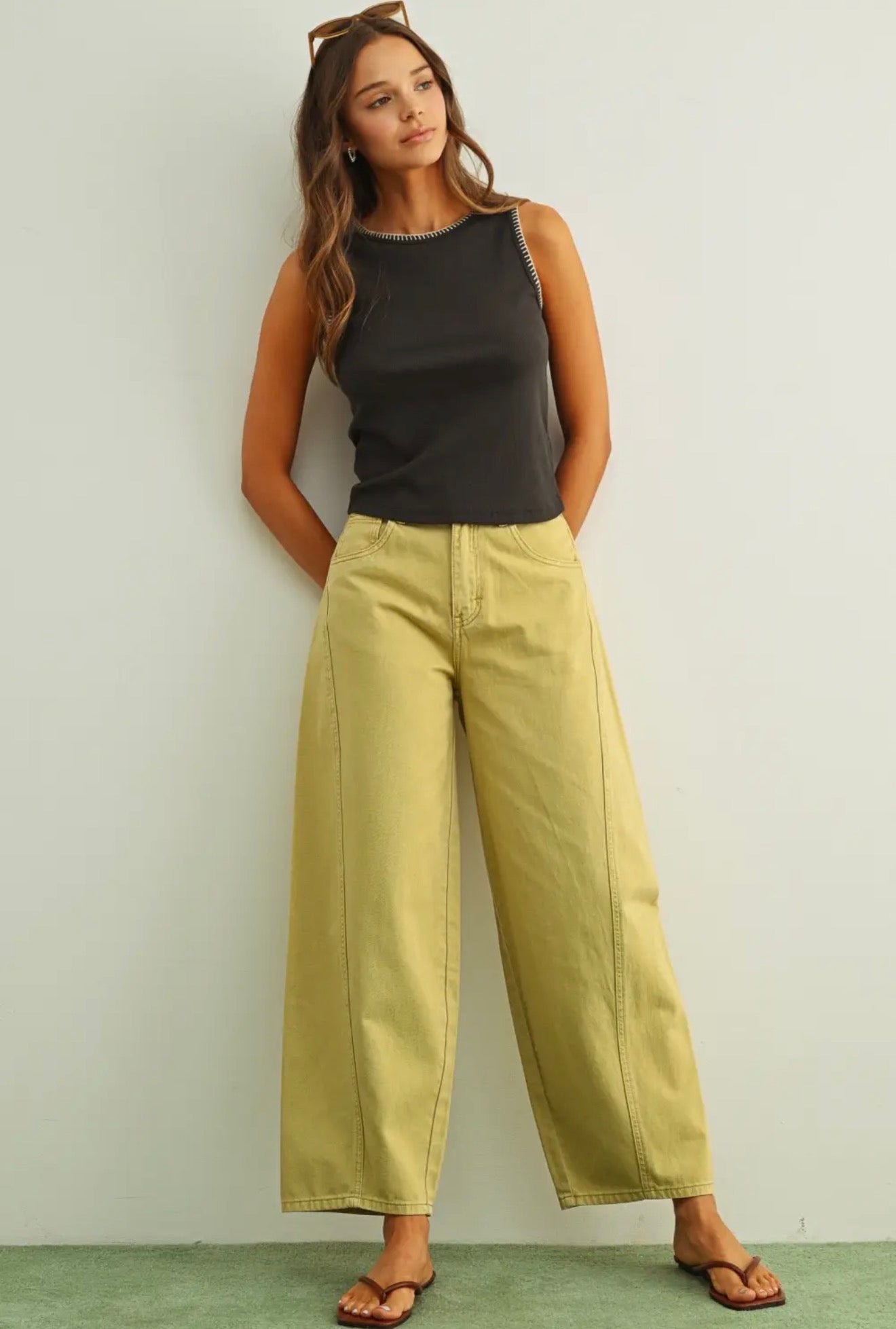 Chartreuse Trousers