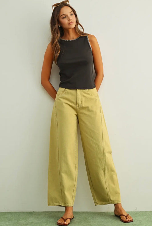 Chartreuse Trousers