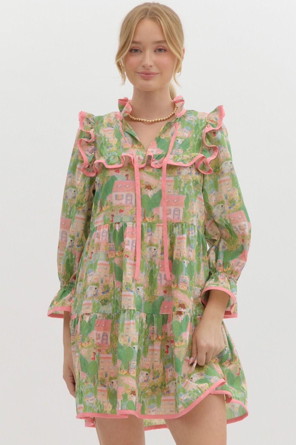 Rowan Ruffle Dress