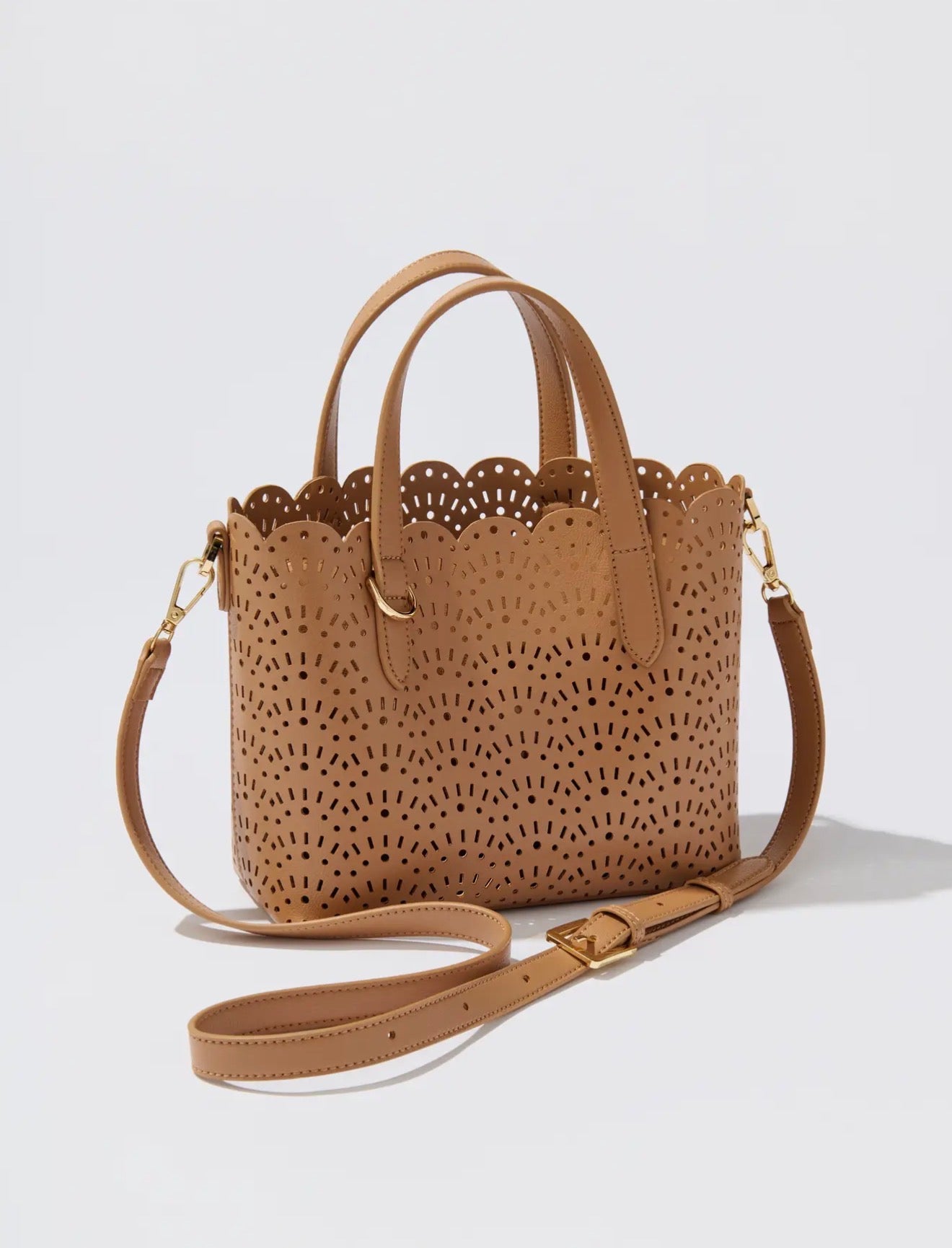 Eyelet Mini Tote