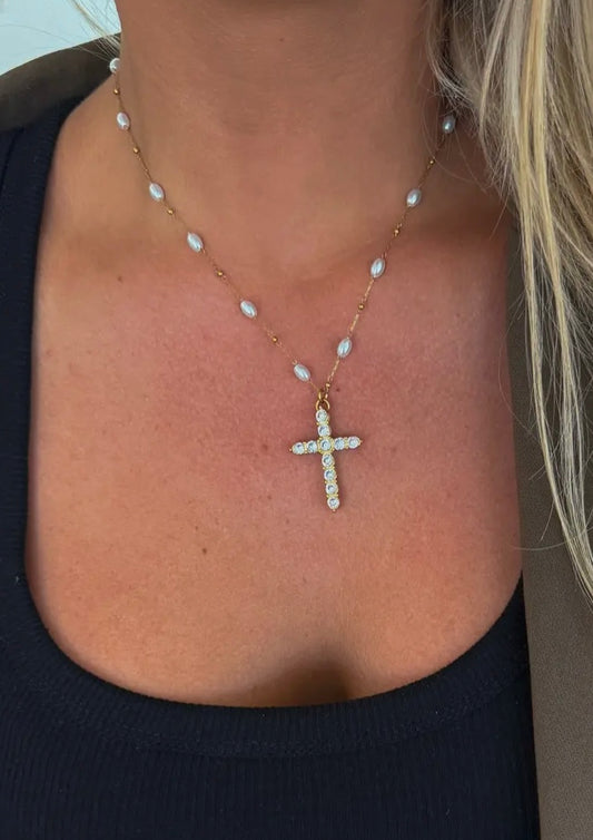 Remi Cross Necklace
