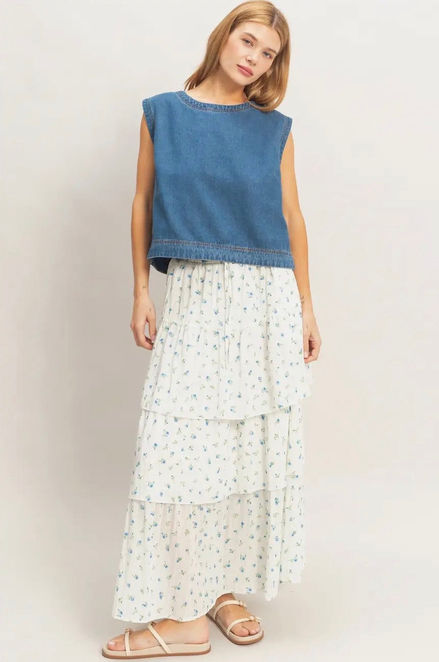 Sleeveless Denim