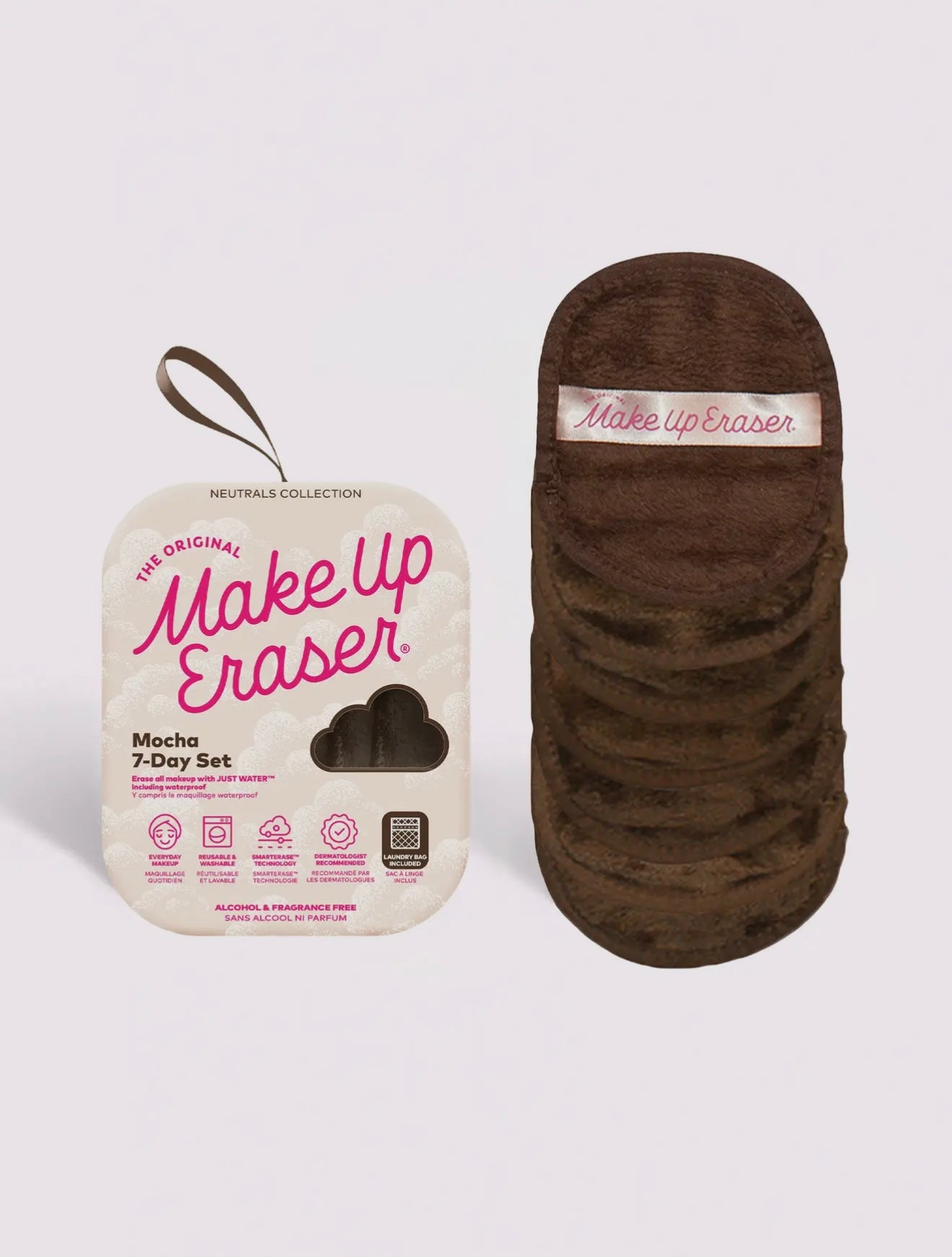 Mocha 7-Day Makeup Eraser Set
