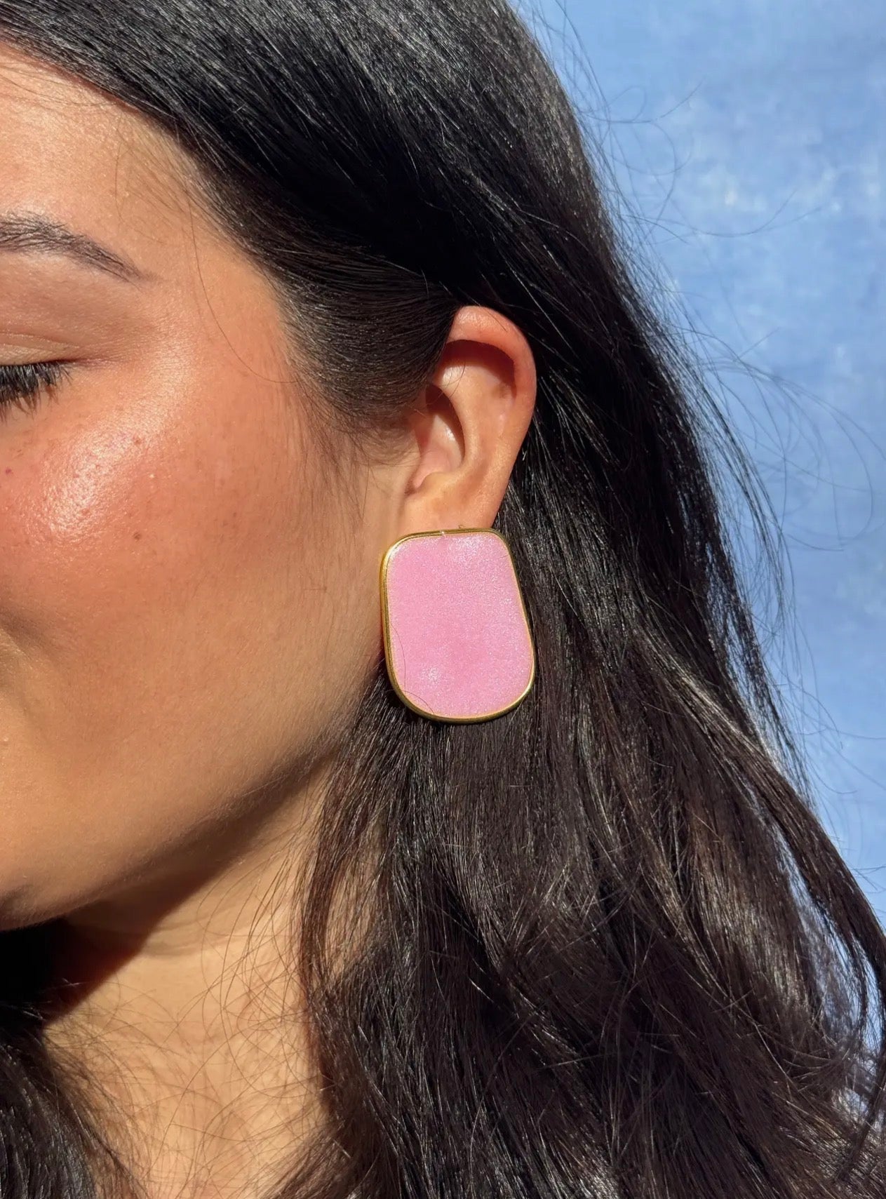 Resin Statement Earrings
