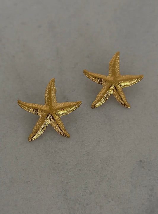 Large Starfish Earrings