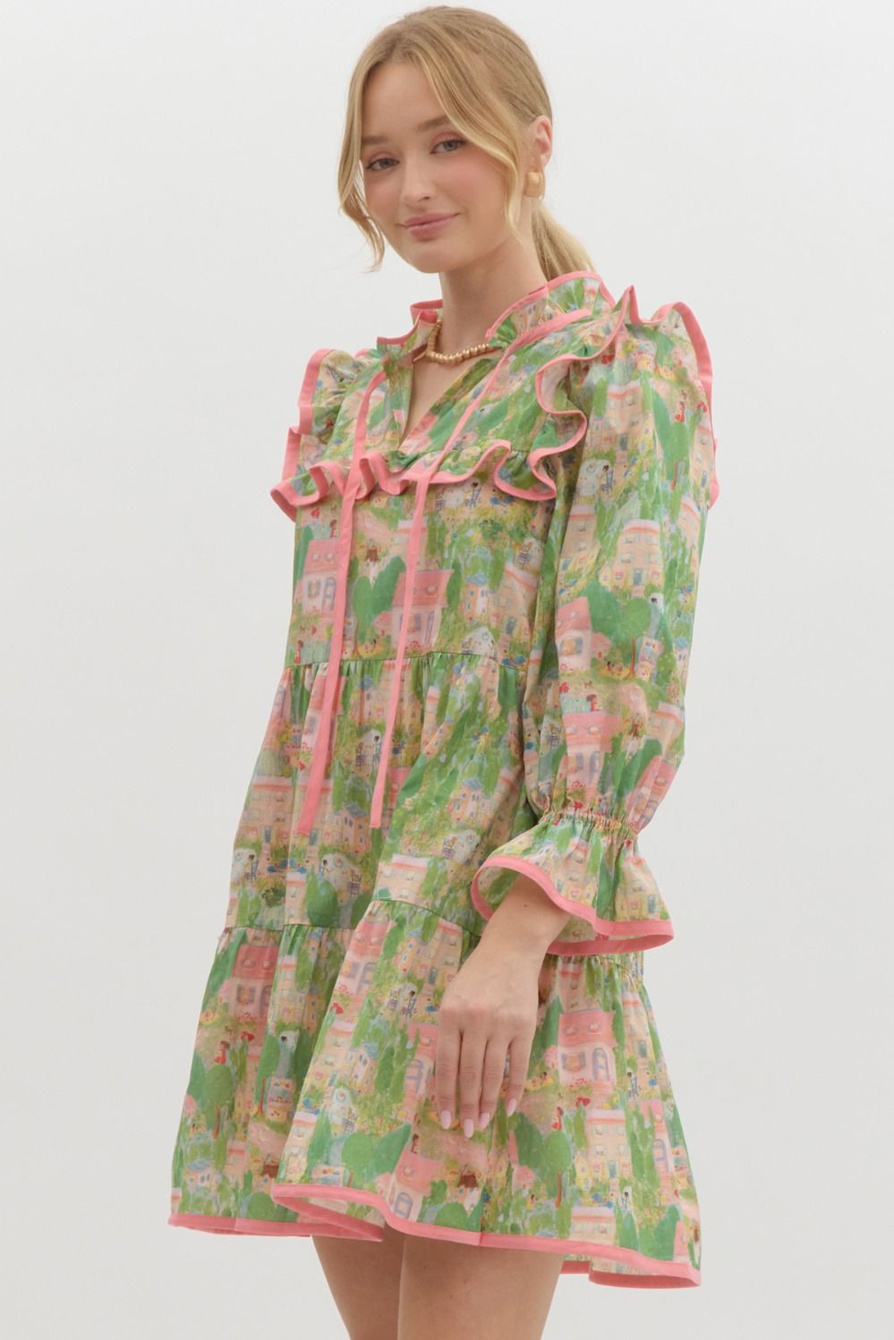 Rowan Ruffle Dress