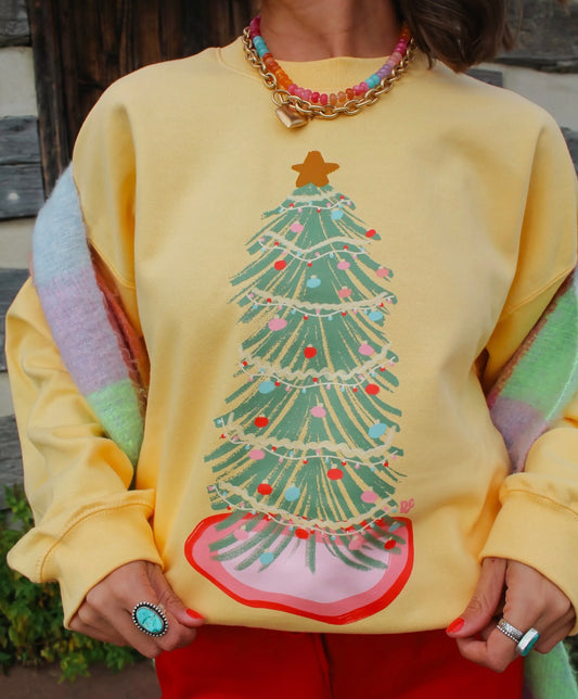 Festive Tree Pullover