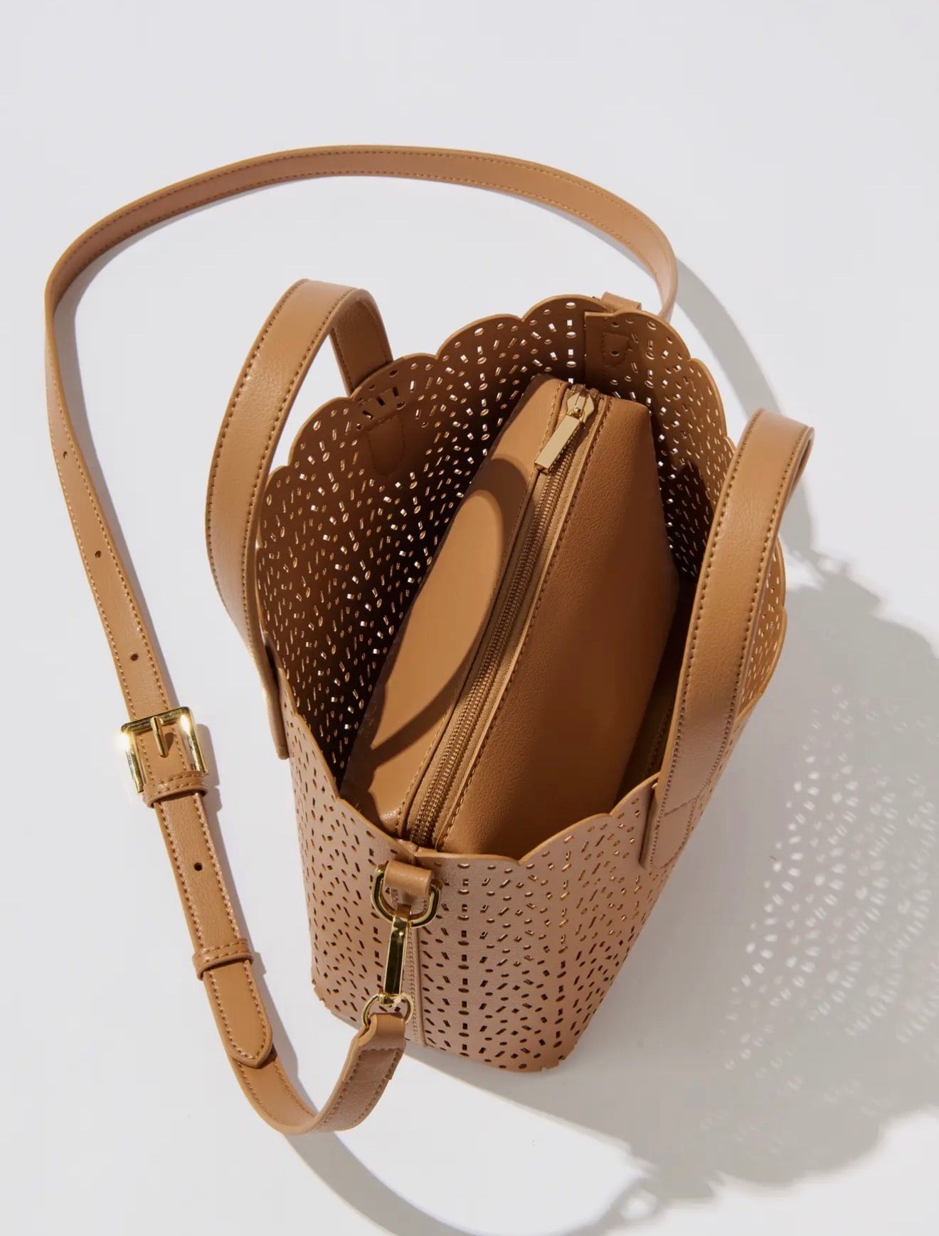 Eyelet Mini Tote