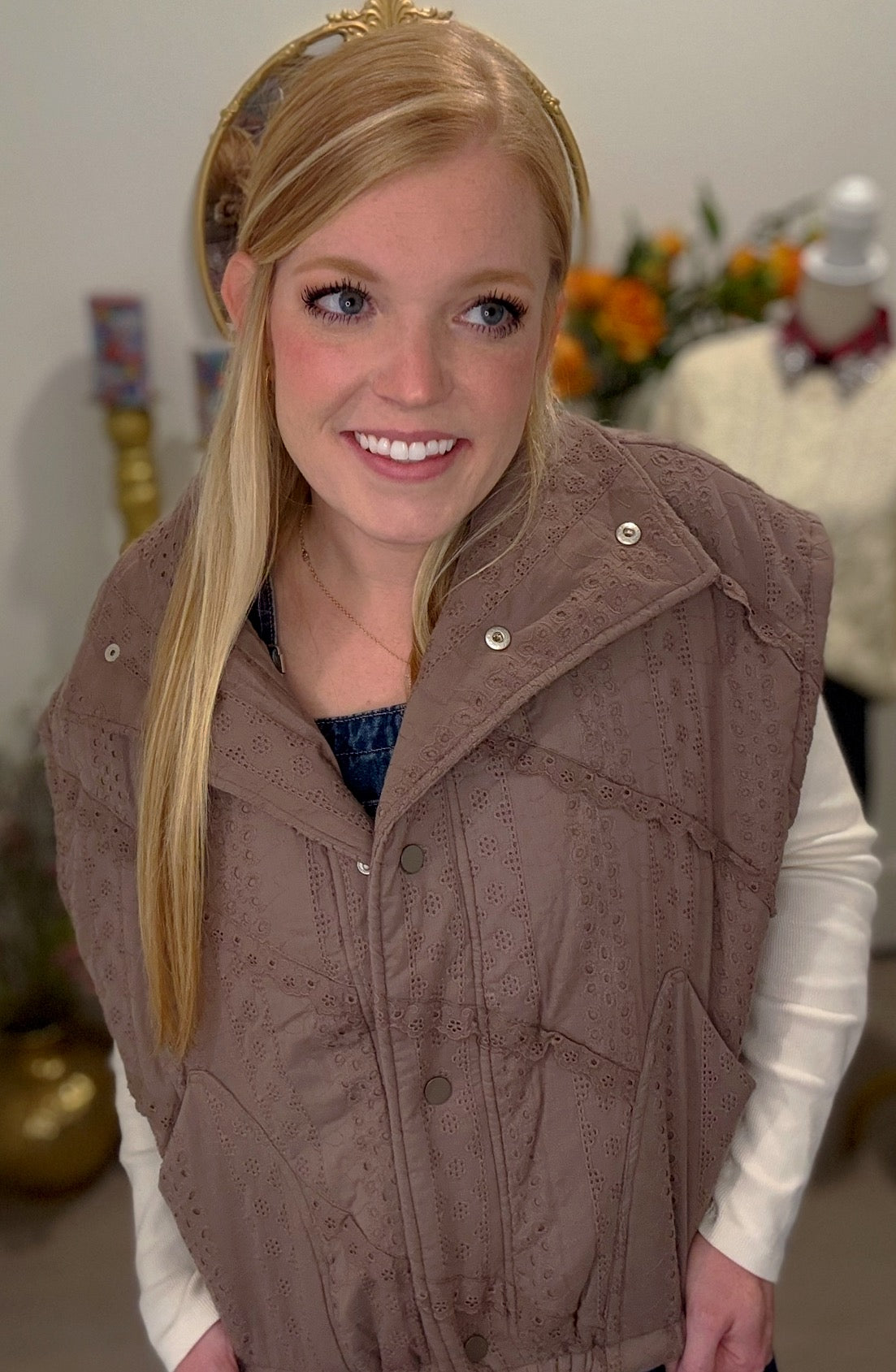 Lace Vest