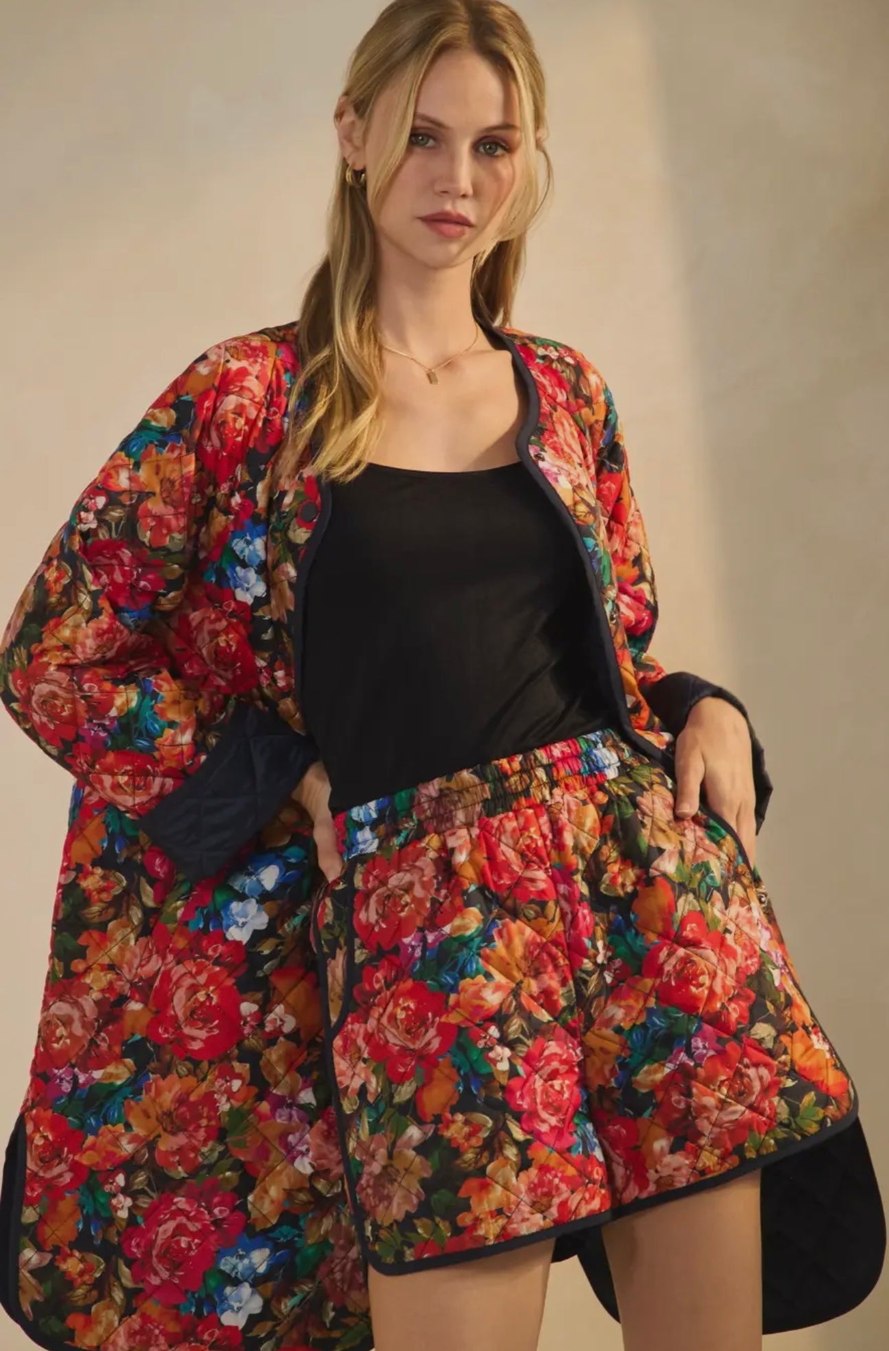 Floral Printed Shorts