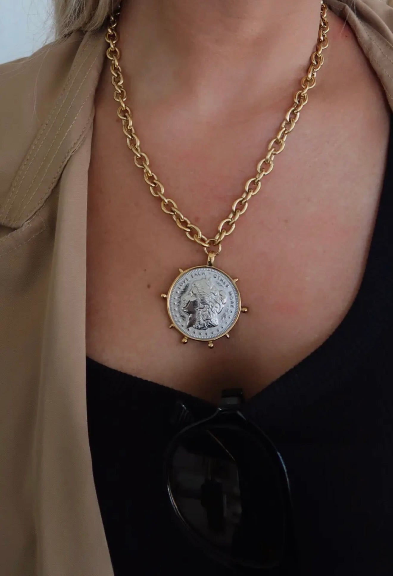 Coin Necklace- Mixed