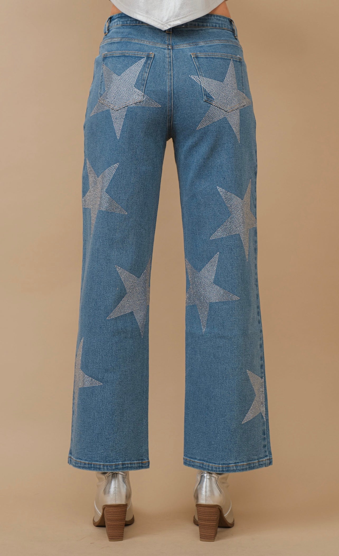 Star Studded Denim