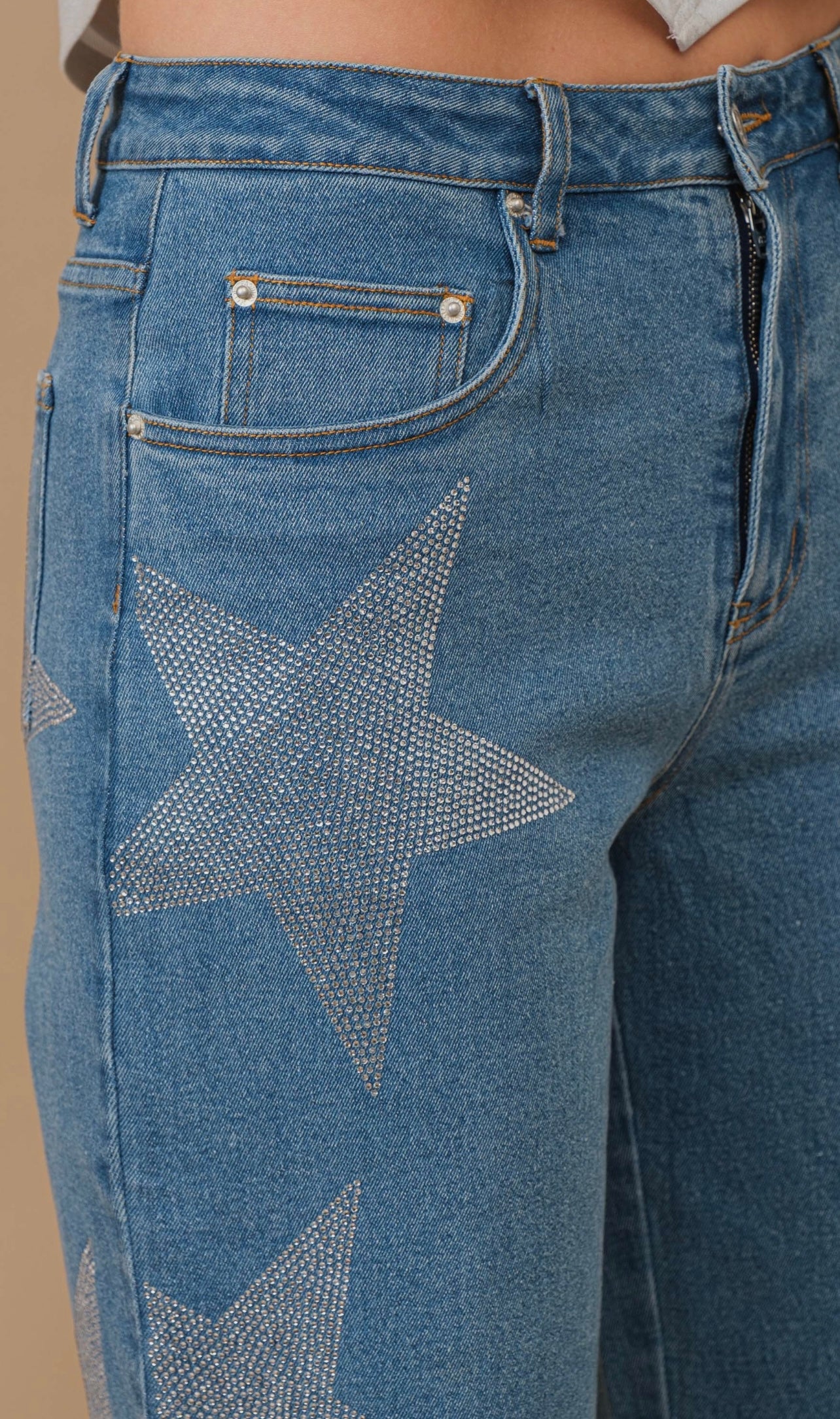 Star Studded Denim