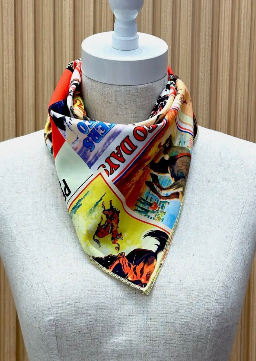 Rodeo Print Scarf
