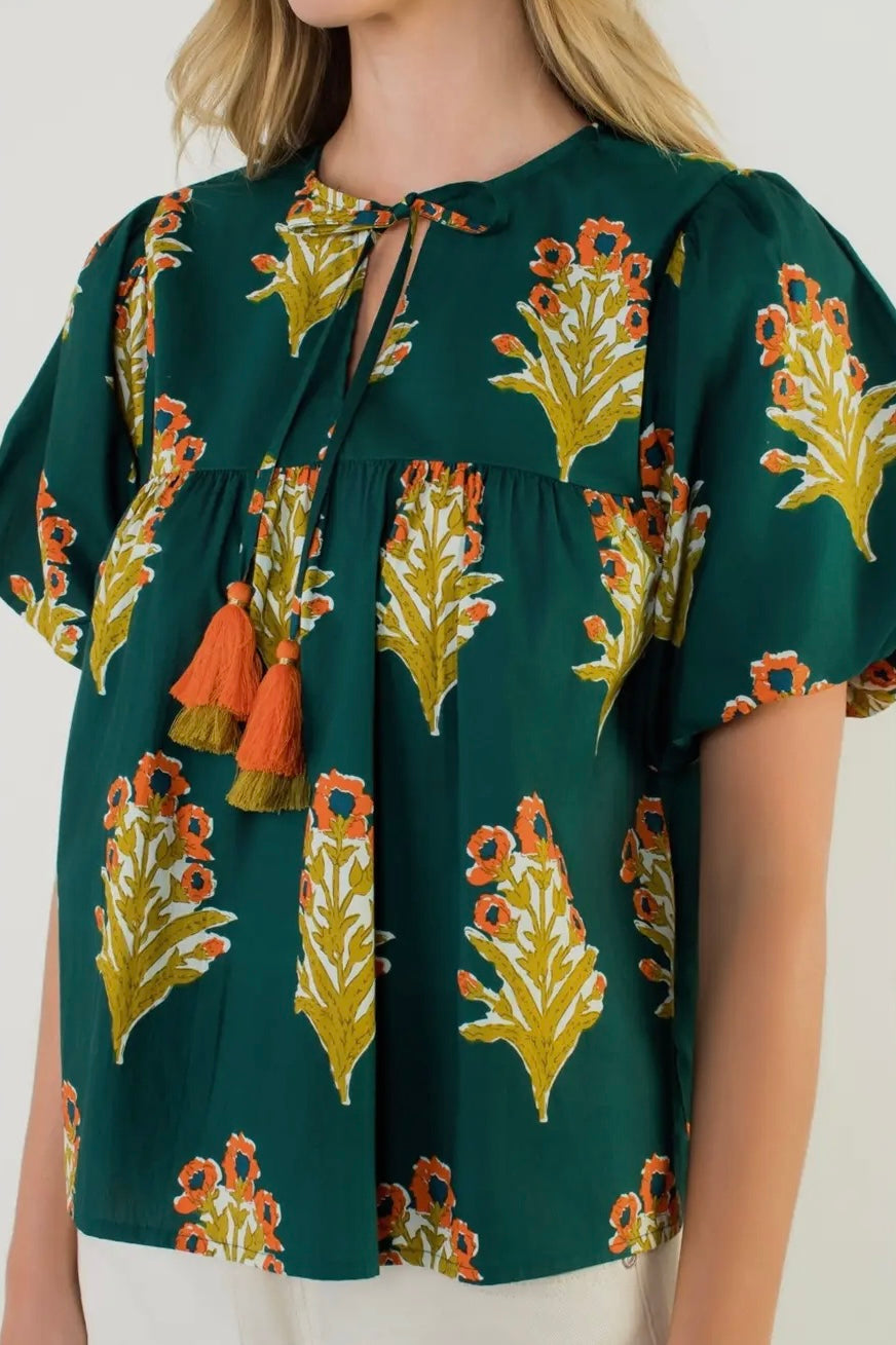 Cera Puff Sleeve Blouse