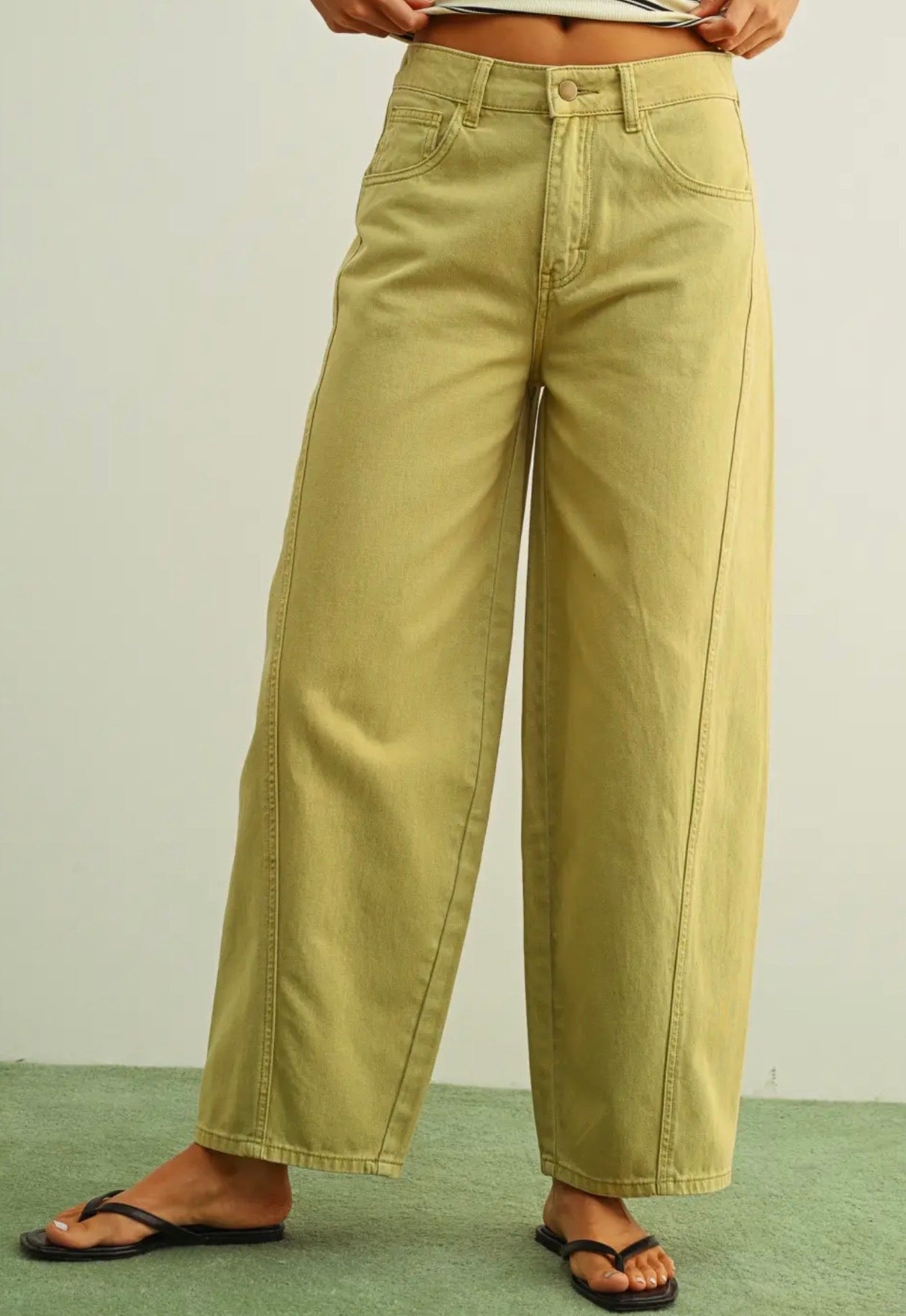 Chartreuse Trousers
