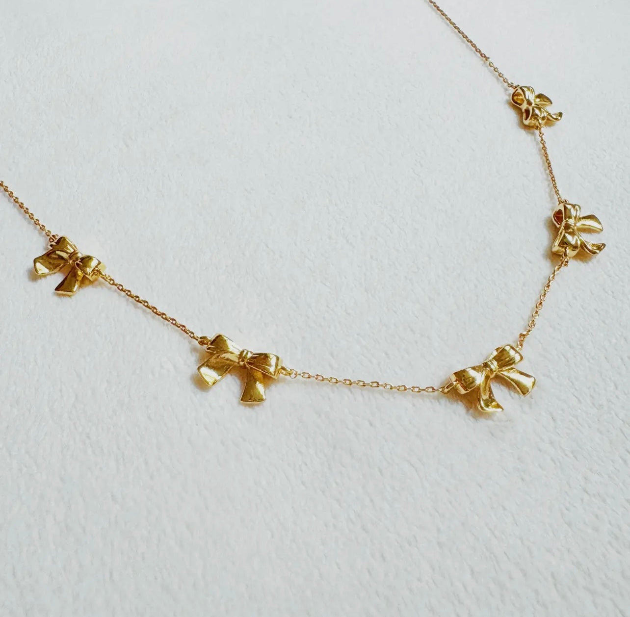 Bow Layering Necklace