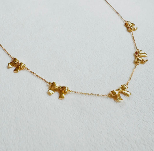 Bow Layering Necklace