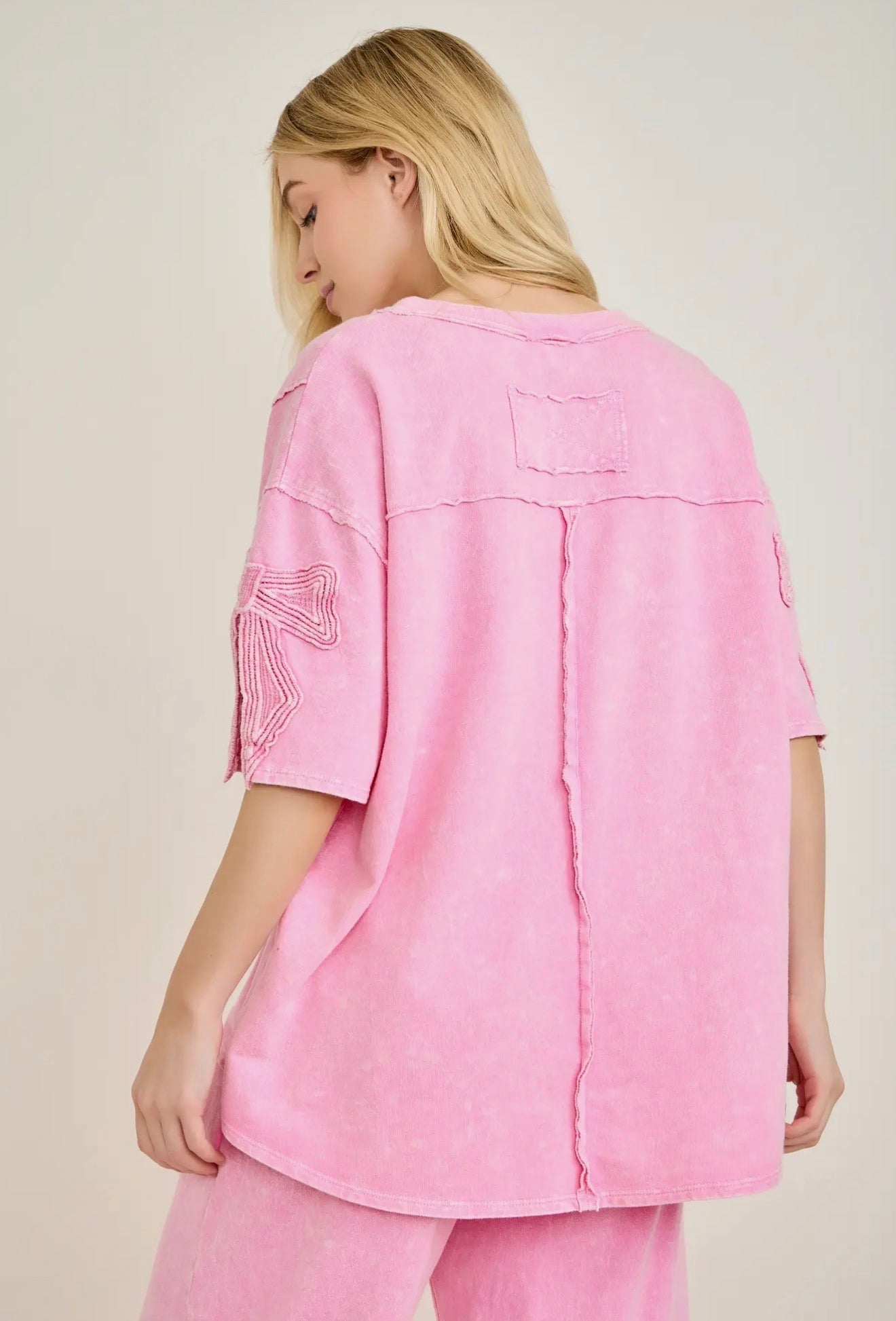 Bubblegum Bow Blouse